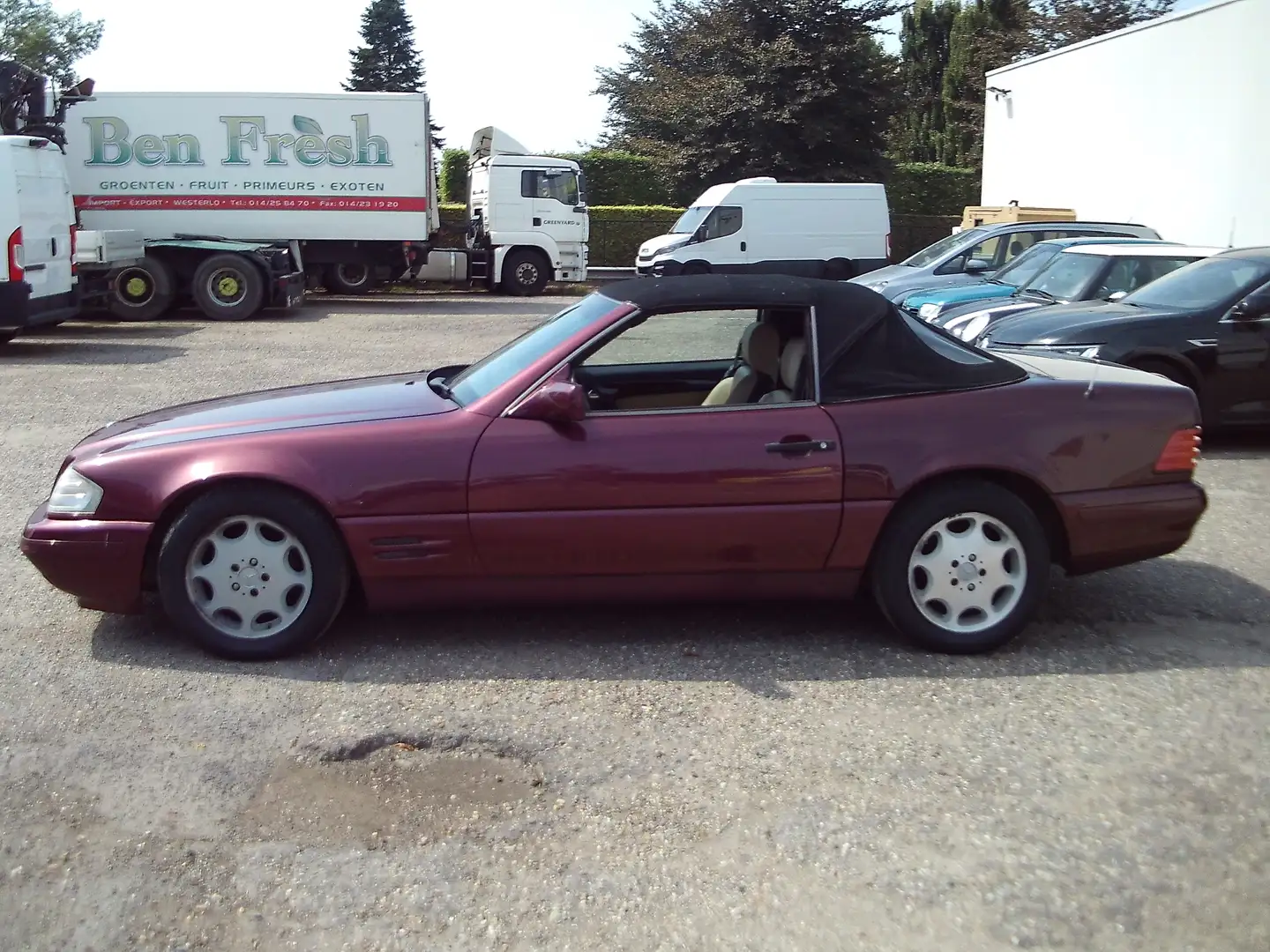 Mercedes-Benz SL 280 SL 280 Piros - 1