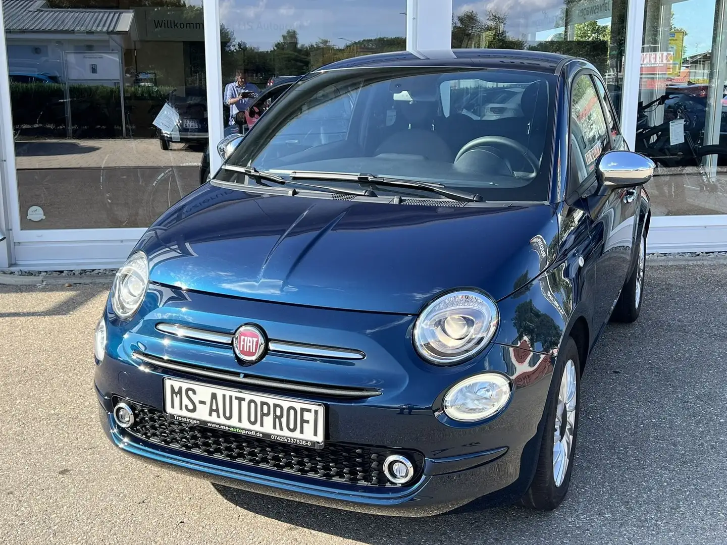 Fiat 500 Dolcevita PDC CarPlay Tempomat Klimaautomati Azul - 2