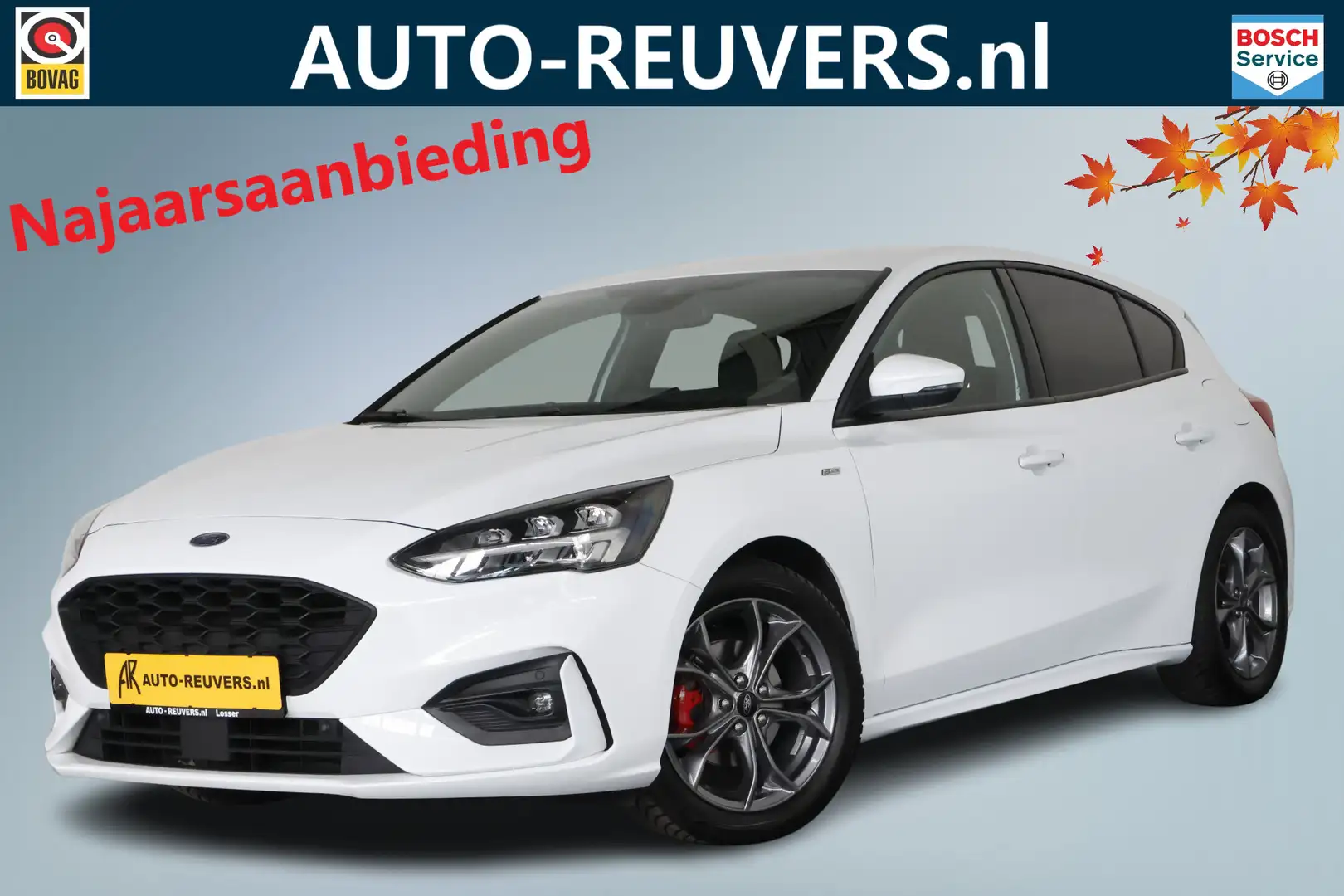Ford Focus 1.5 EcoBoost ST Line 183pk / LED / HUD / Navi / AC Blanco - 1