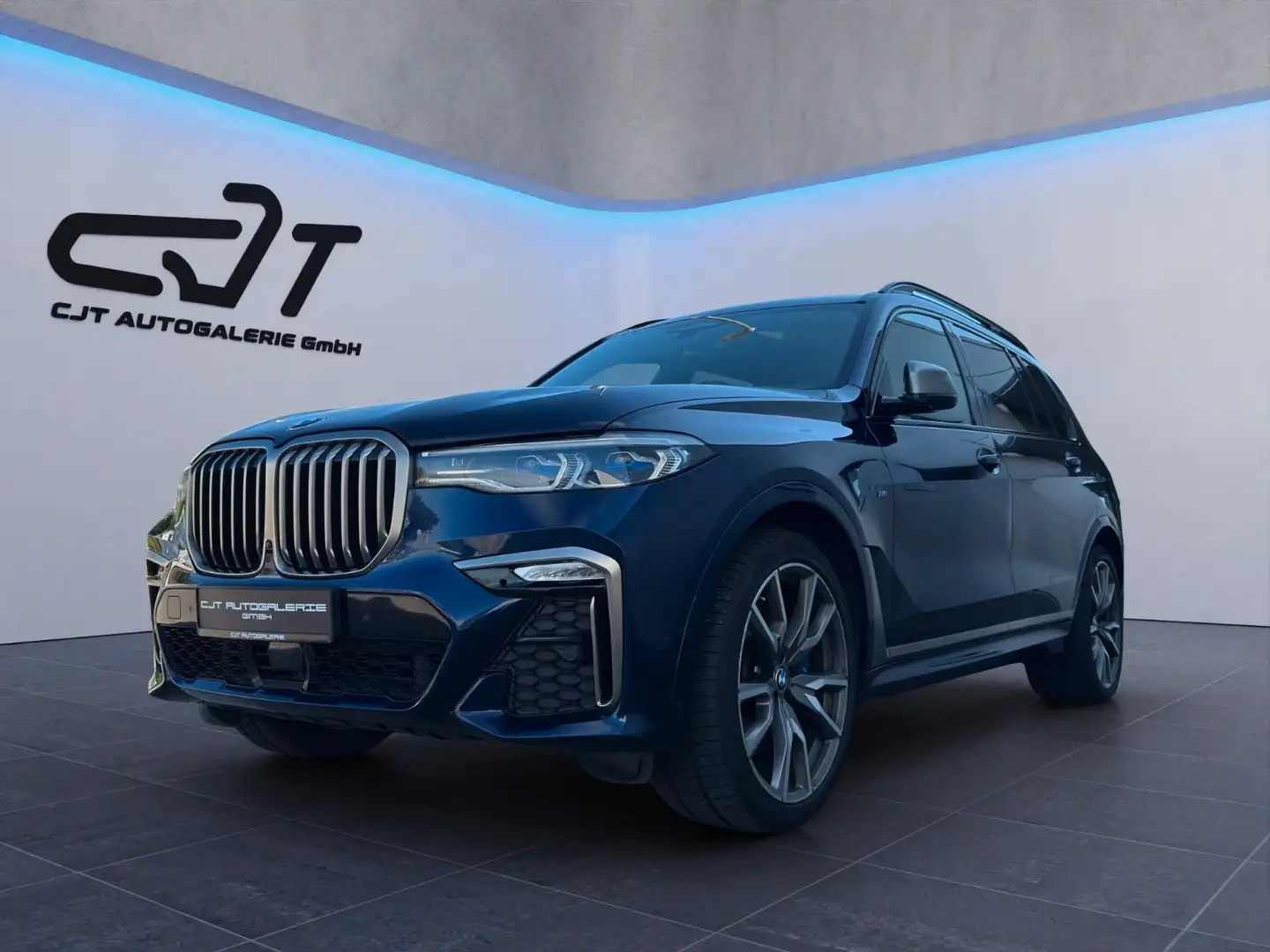 BMW X7 M50 d*HUD*360*H&K*MASSAGE*KEYL*STANDH*7 S.* Blau - 1