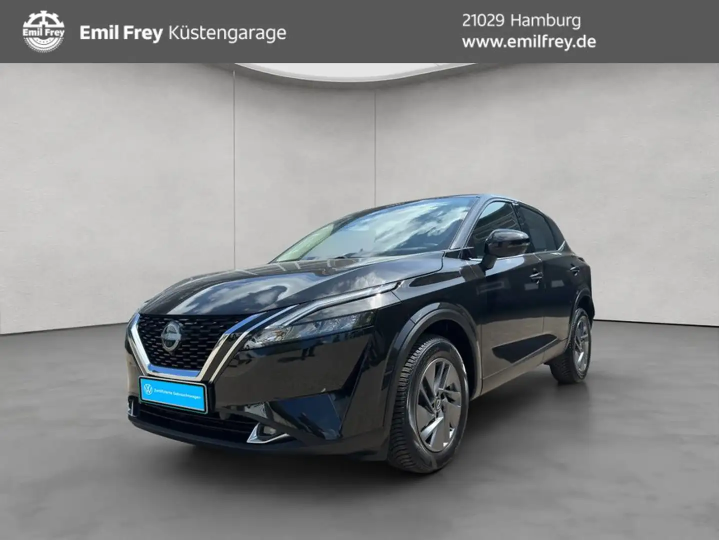 Nissan Qashqai 1.3 DIG-T MHEV Xtronic Acenta NAVI GRA R Noir - 1