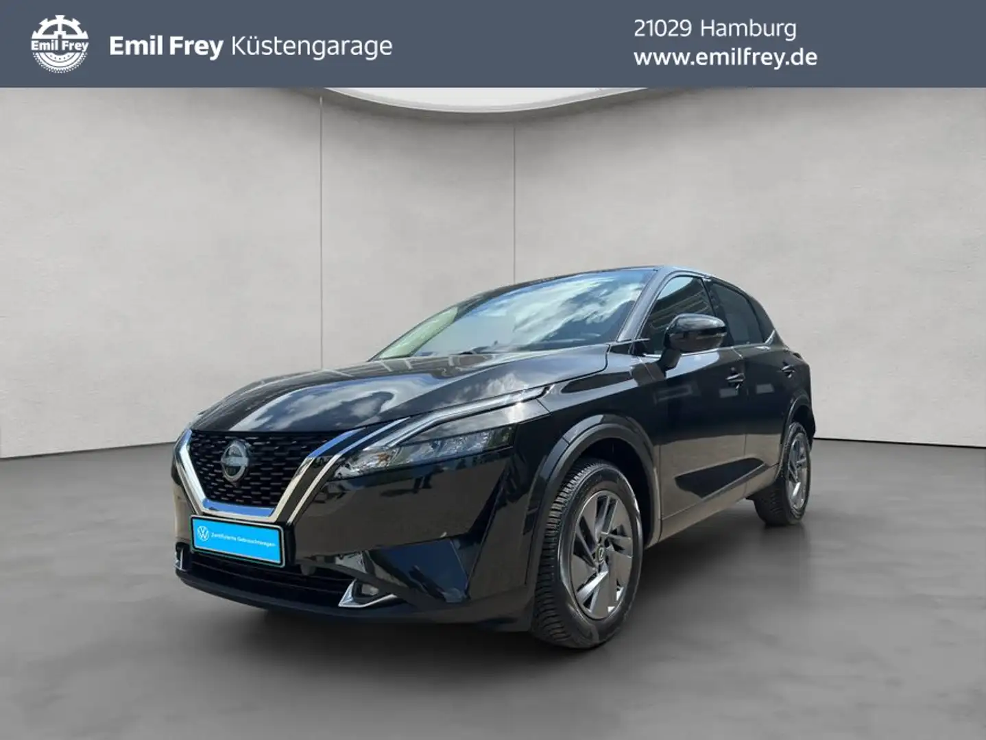 Nissan Qashqai 1.3 DIG-T MHEV Xtronic Acenta NAVI GRA R Noir - 1