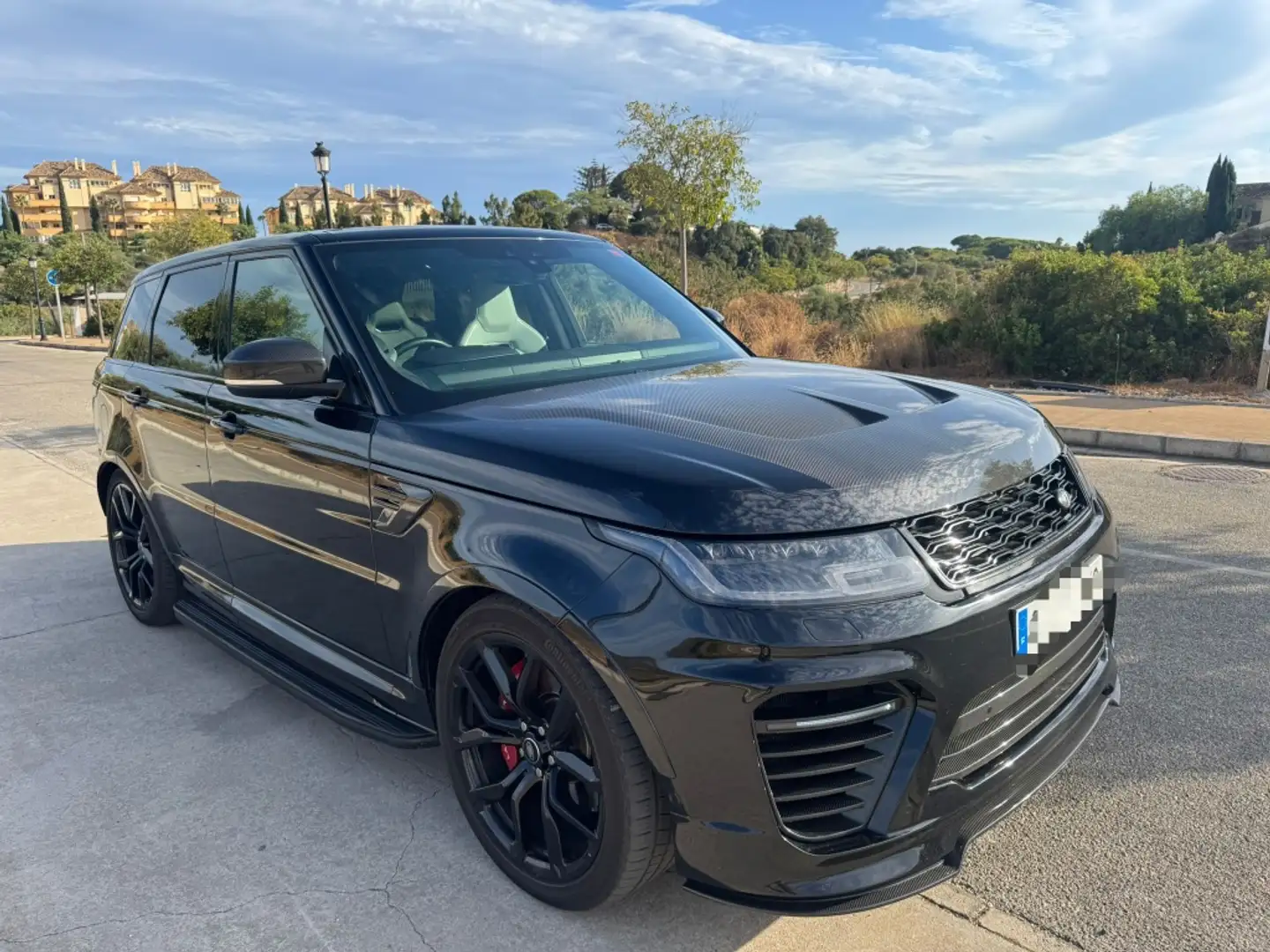 Land Rover Range Rover Sport 5.0 V8 SC SVR Carbon Edition Aut. Negro - 2