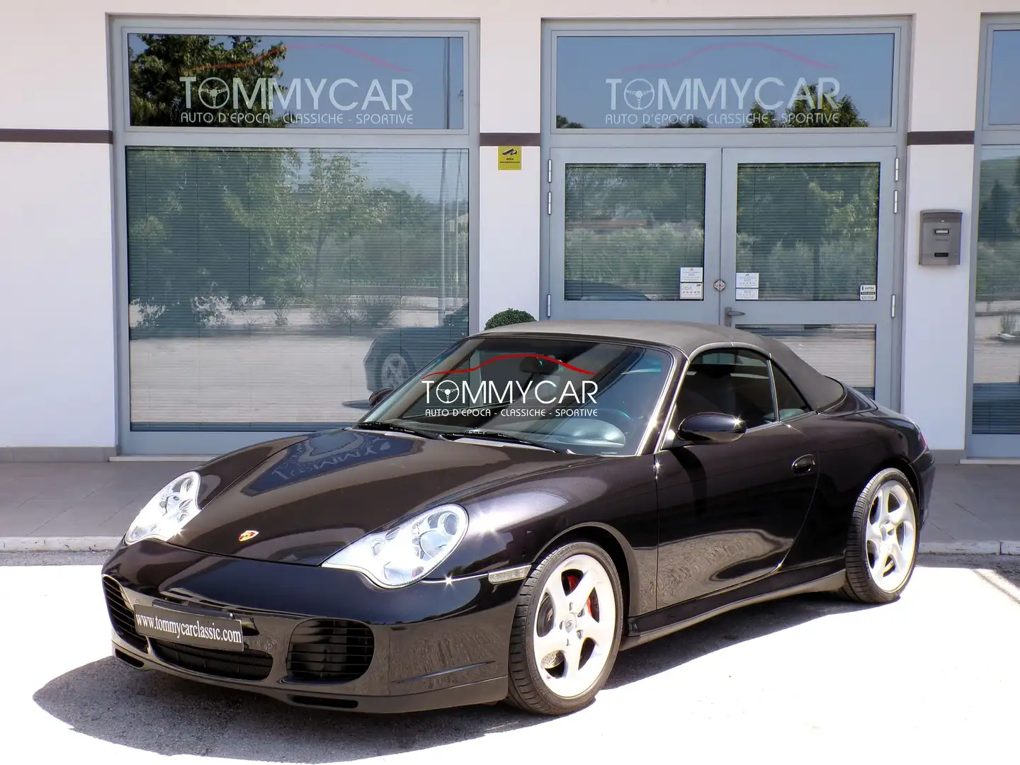 Porsche 911 996 Carrera 4S Cabrio Manuale 84000 km CRS ASI C07 Schwarz - 1