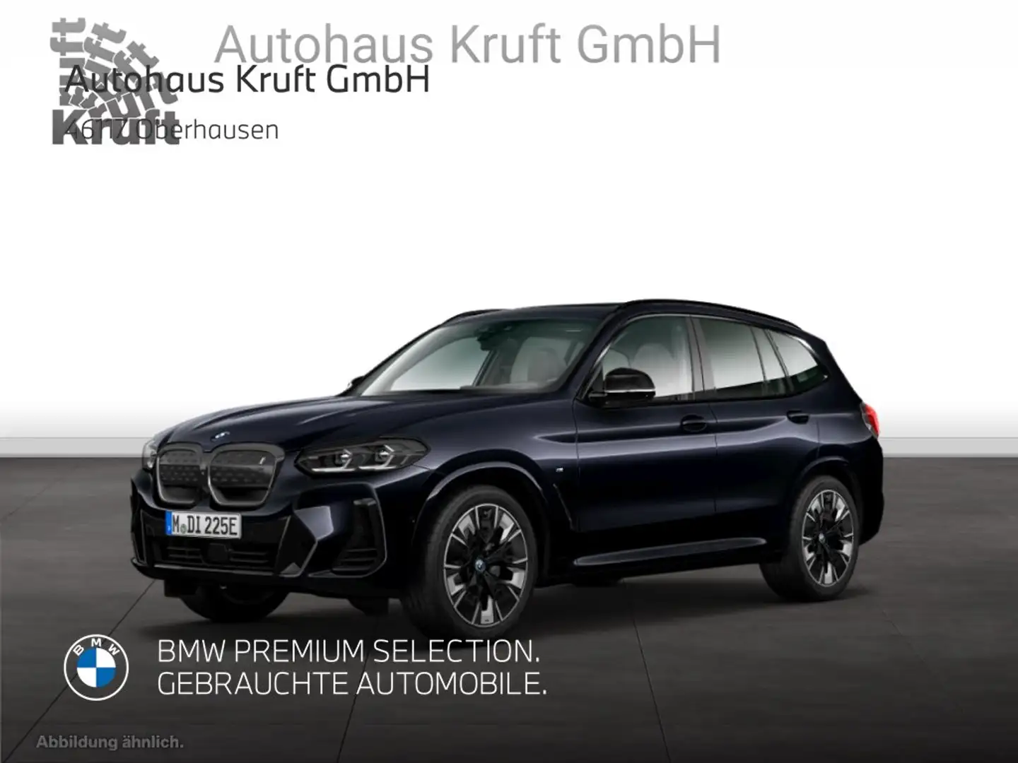 BMW iX3 IMPRESSIVE+AHK+KAMERA+HUD+HK SOUND Schwarz - 2
