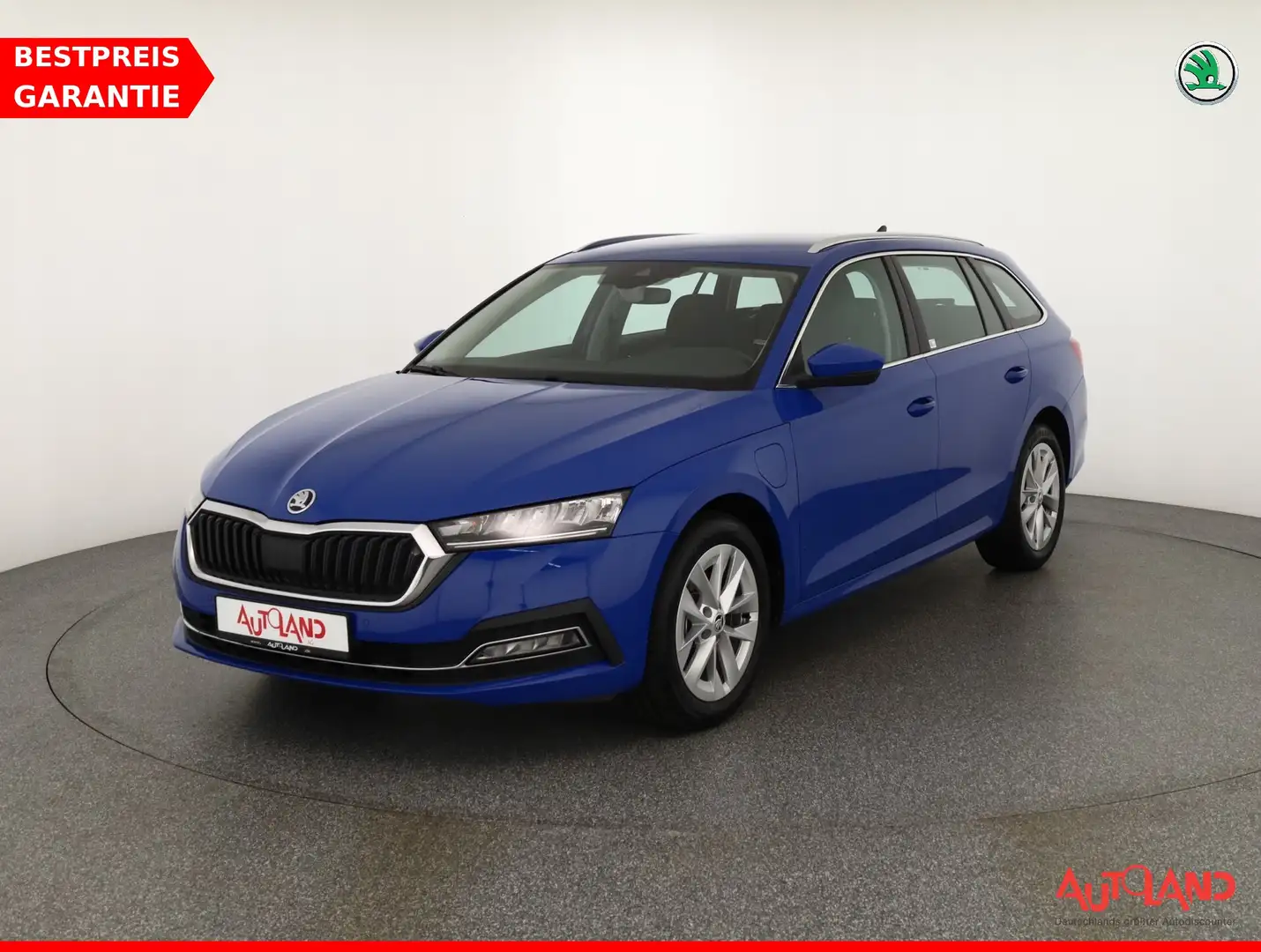 Skoda Octavia Combi 1.4 TSI iV DSG LED SmartLink PDC Bleu - 1