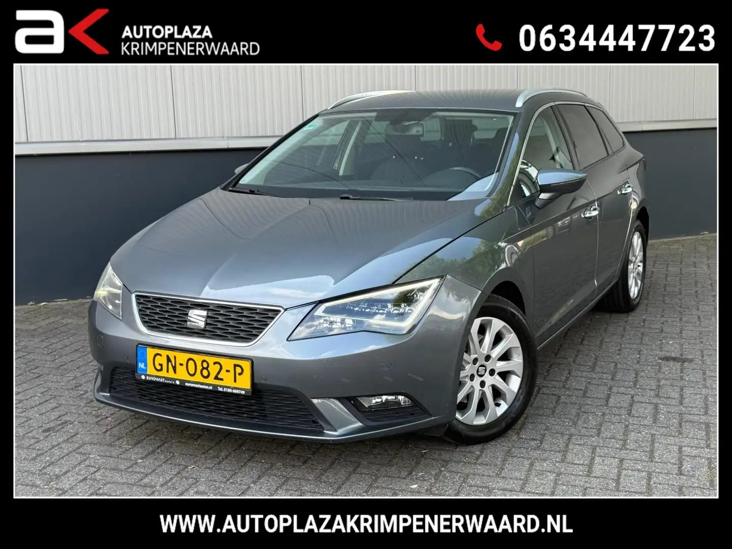 SEAT Leon ST 1.0 EcoTSI Style Connect Navi Airco Cruise Pdc Grigio - 1