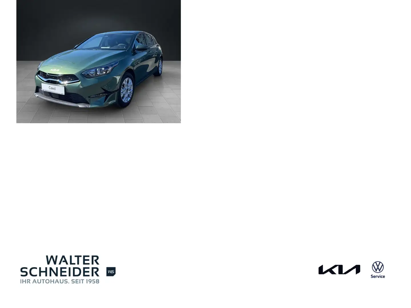 Kia Ceed / cee'd CEED 1.5T 140PS VISION KOMF+ Zielony - 1