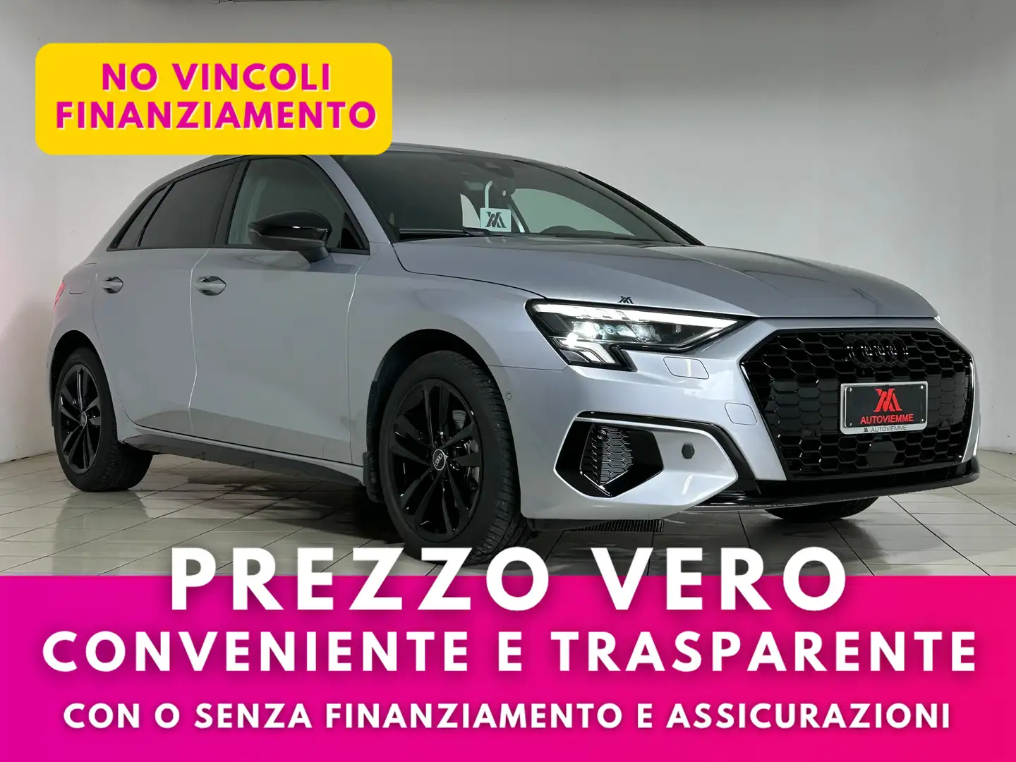 Audi A3 Sportback Business Advantage 1.5 150 cv Argento - 1