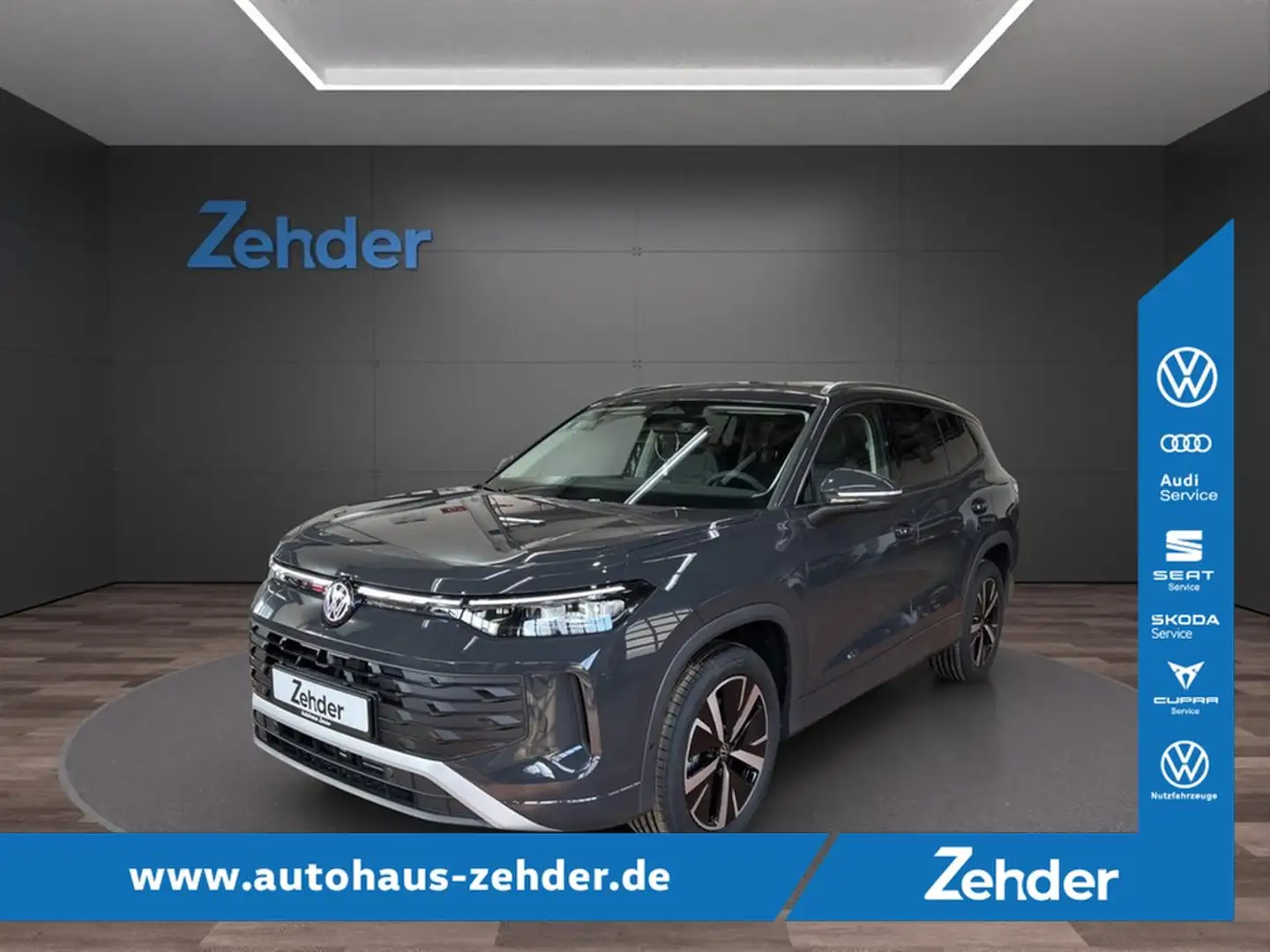 Volkswagen Tayron Life 1.5 eTSI OPF 7-Sitzer, AHK, Family, Launch Grau - 1
