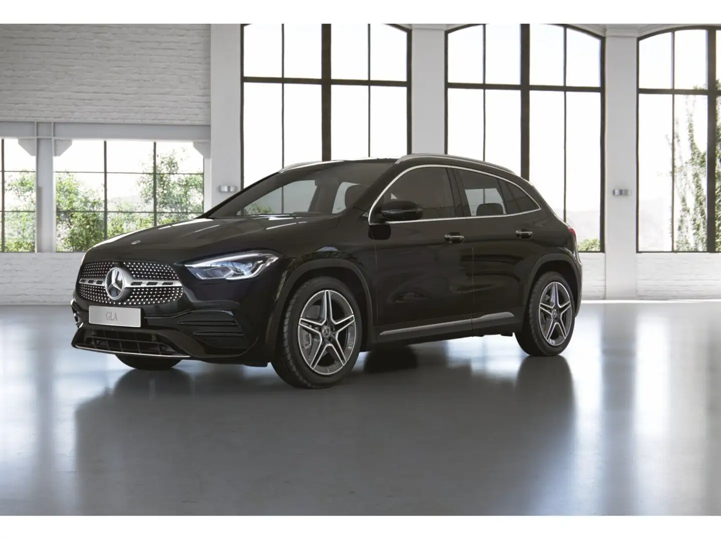 Mercedes-Benz GLA 250 e AMG+PANO+HEAD-UP+TOTW+AMBIENTE+360° Schwarz - 2