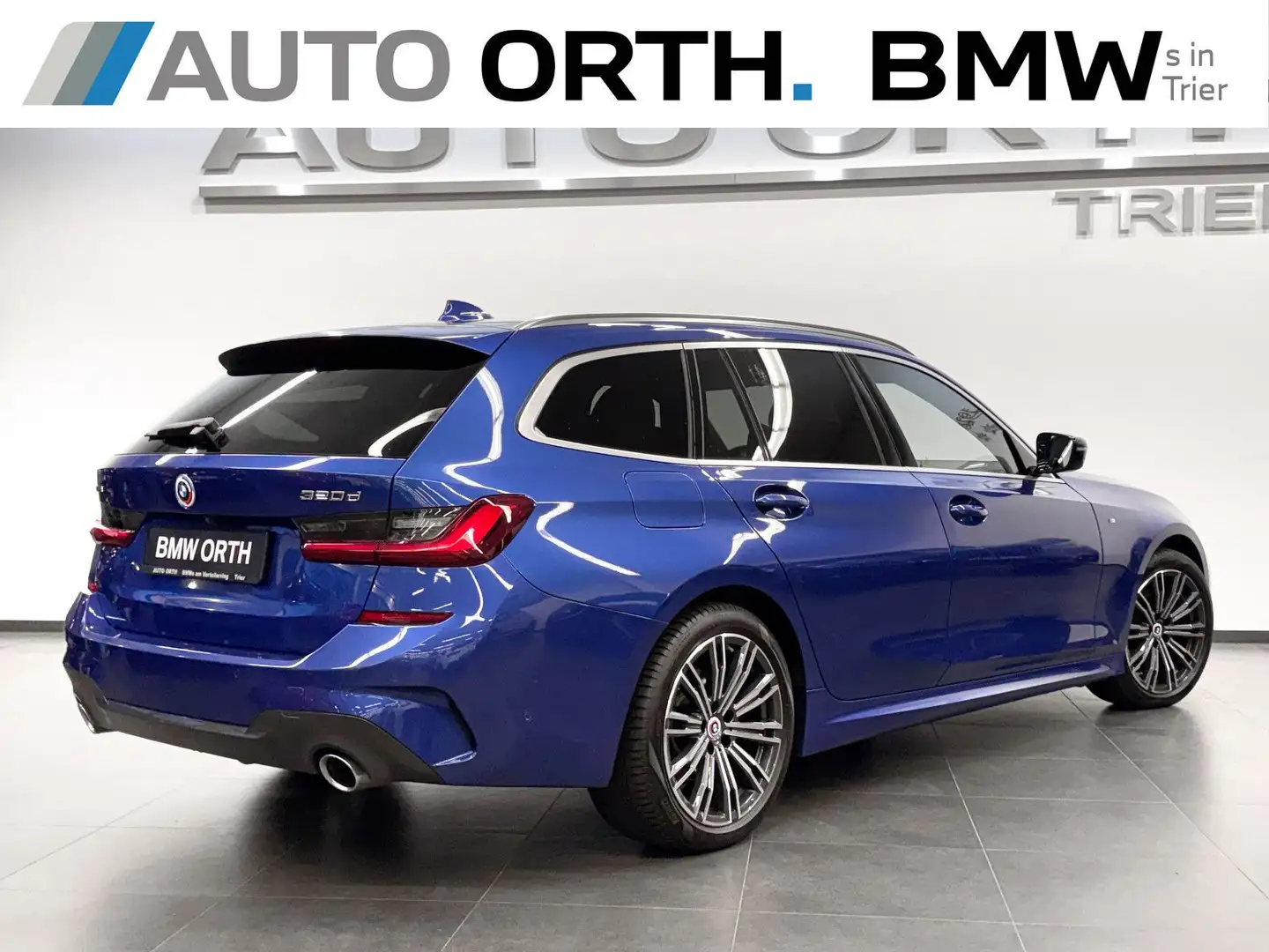 BMW 320 d xDrive Touring M-SPORT LC-PRO LASER ACC AHK Bleu - 2