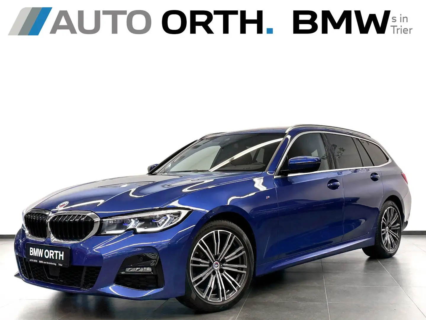 BMW 320 d xDrive Touring M-SPORT LC-PRO LASER ACC AHK Bleu - 1