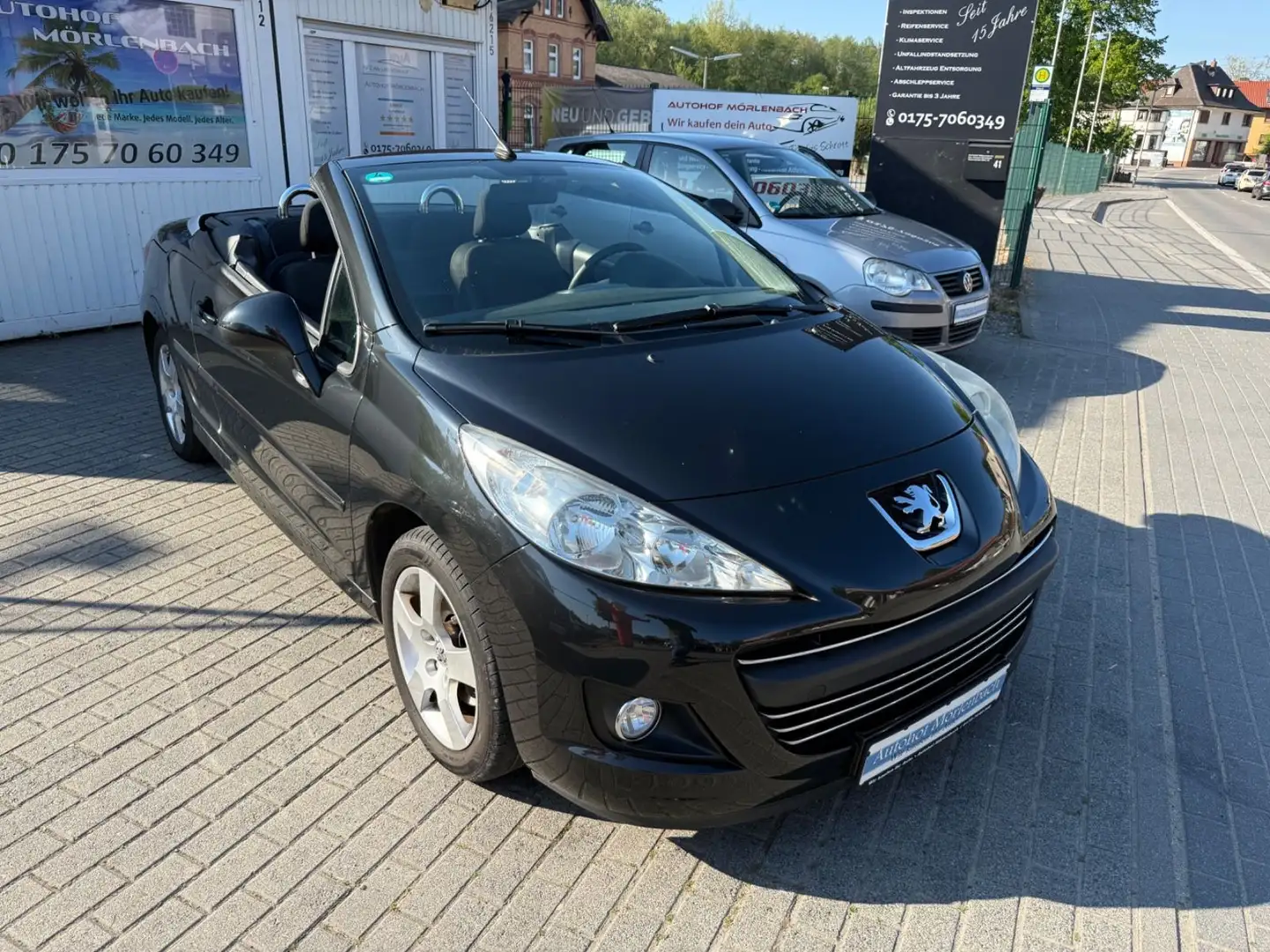 Peugeot 207 CC Cabrio-Coupe Filou Schwarz - 2