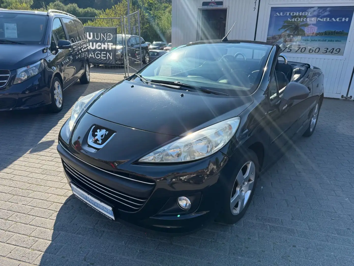 Peugeot 207 CC Cabrio-Coupe Filou Schwarz - 1