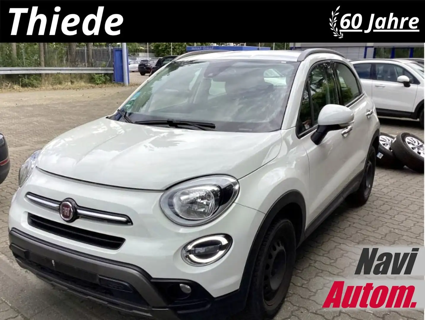Fiat 500X 1.3T CROSS DCT NAVI/LED/PDC/SPORT/TEMP/DAB+ Weiß - 1