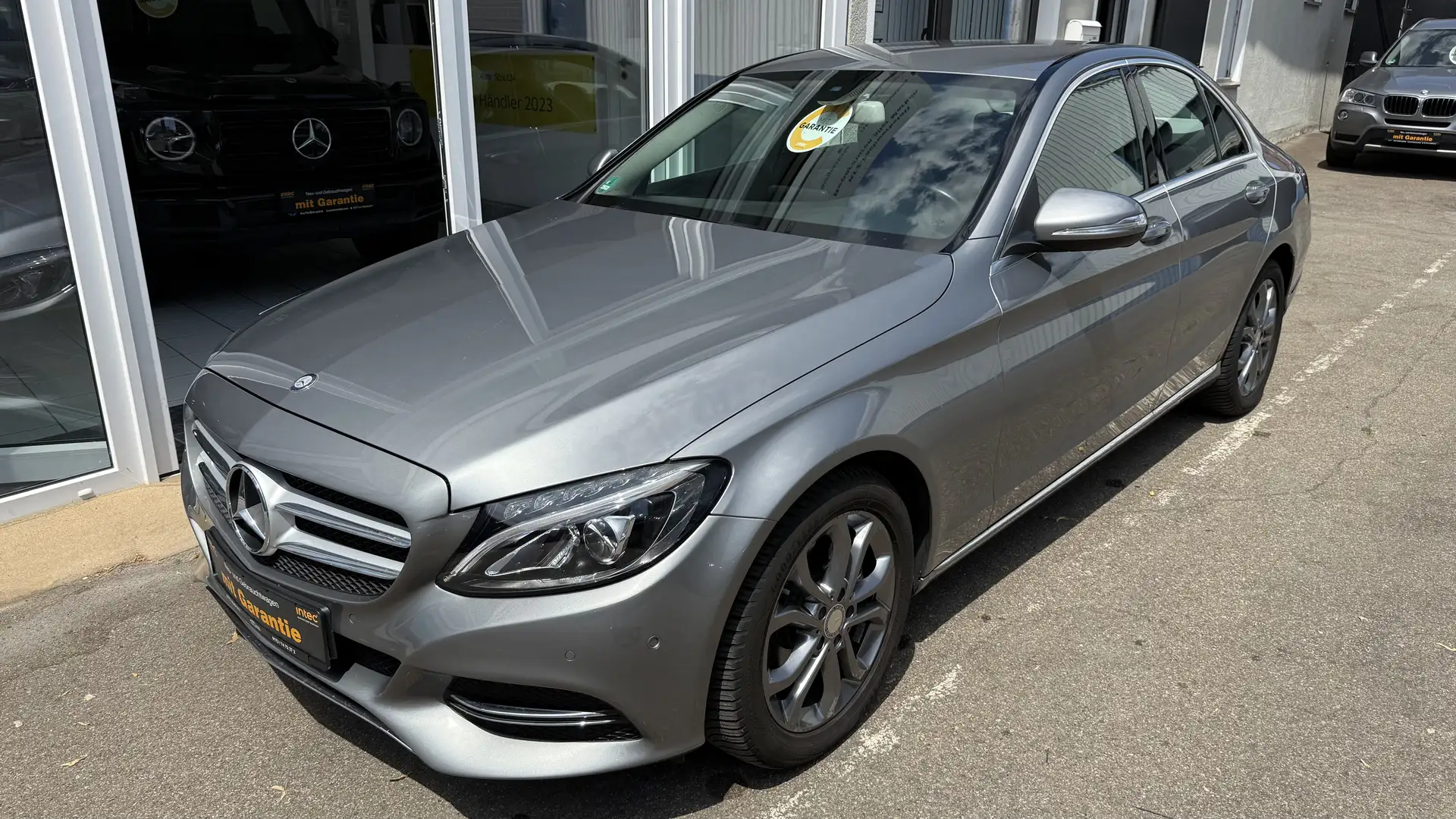 Mercedes-Benz C 200 CGI Avantgarde LEDER LED PDC NAVI AUTOMATIK Gris - 2