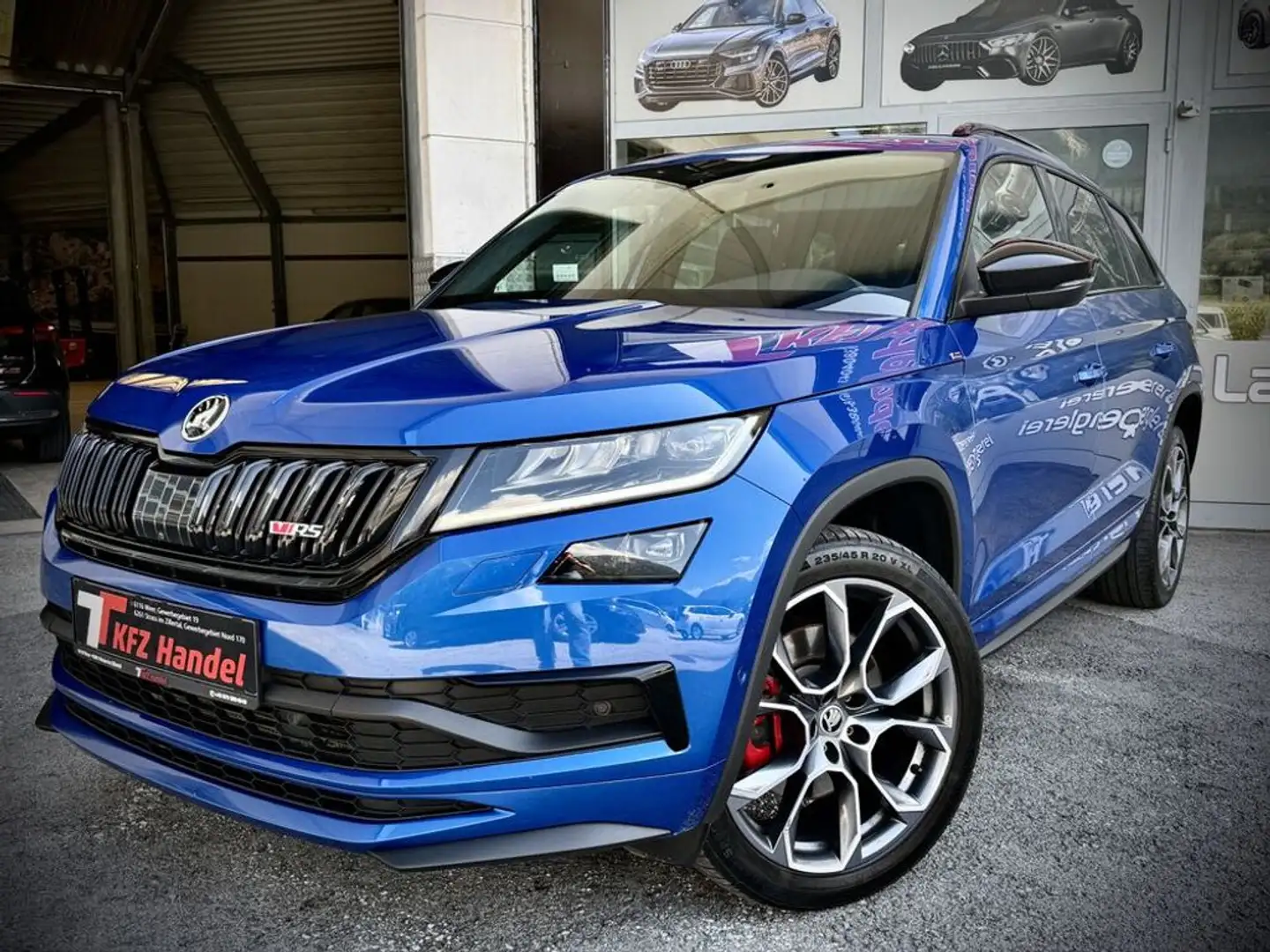 Skoda Kodiaq RS 4x4 Bleu - 1