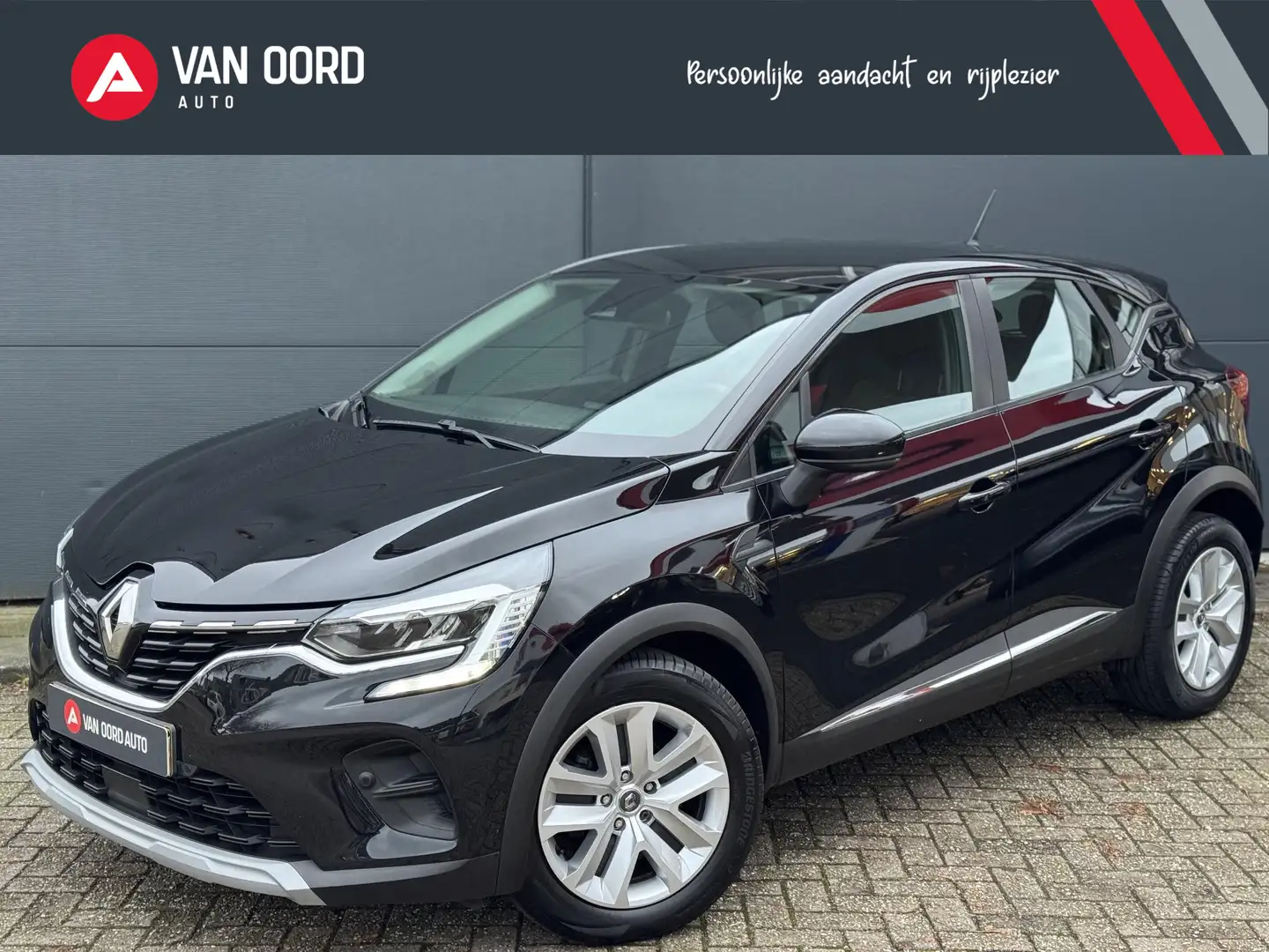 Renault Captur 1.0 TCe / Camera / Carplay / PDC / 100 % Onderhoud Zwart - 1