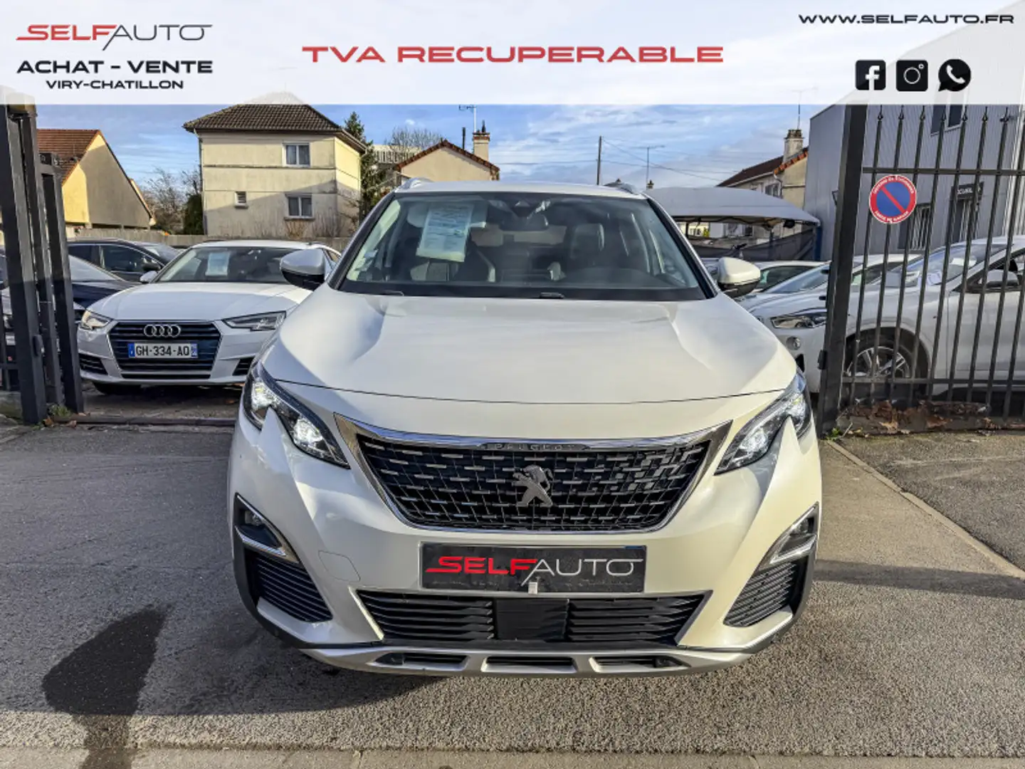 Peugeot 3008 1.5 BLUEHDI 130CH E6.C ALLURE BUSINESS S\u0026S EAT8 Blanc - 2