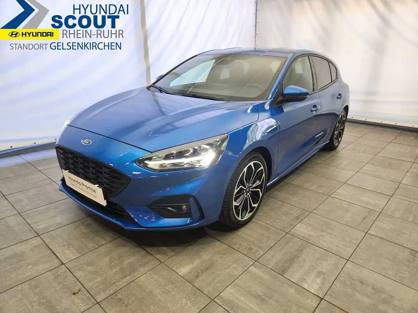 Ford Focus Aut. ST-LINE Navi B&O Navi Temp. Blau - 1