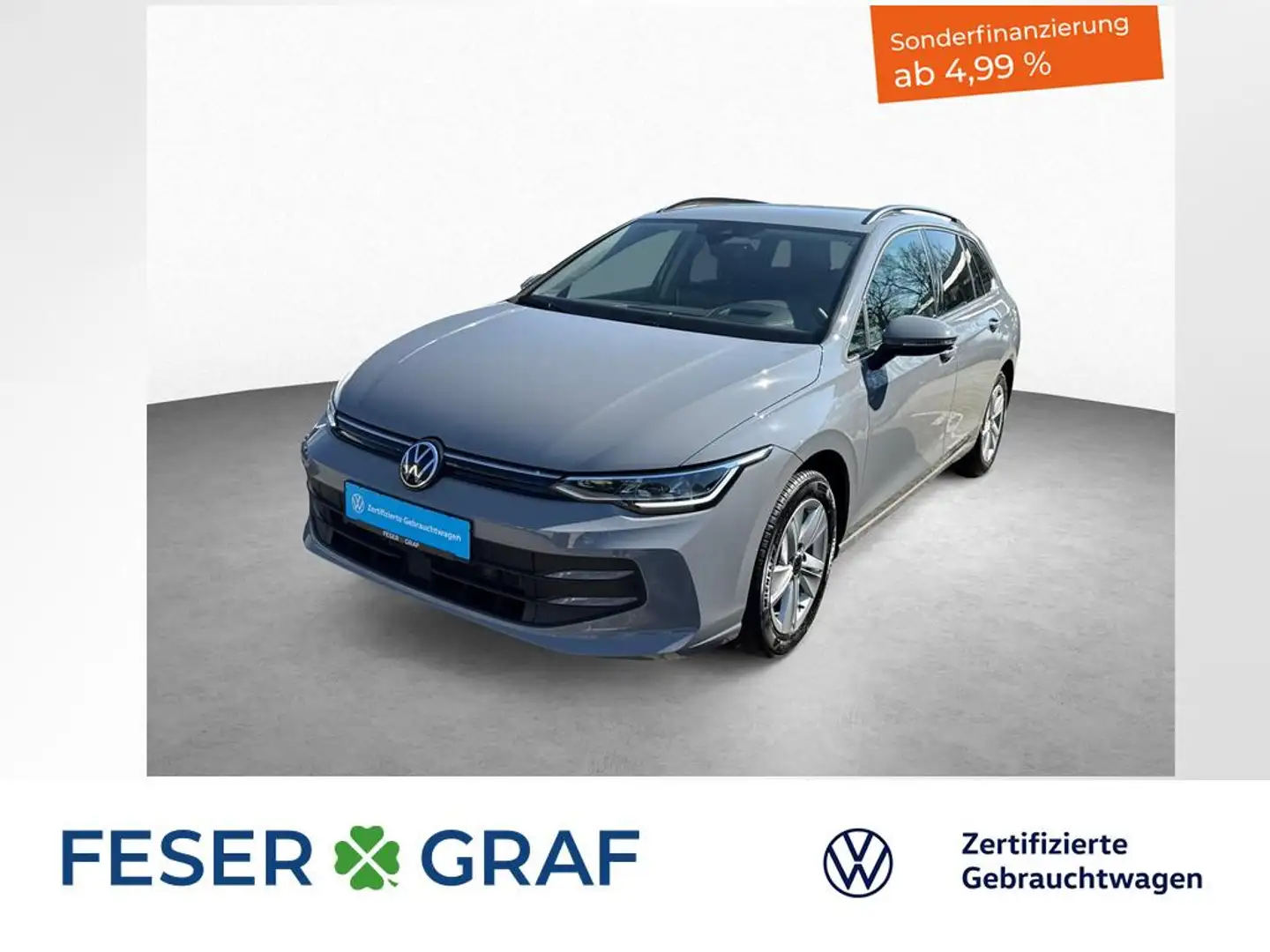 Volkswagen Golf VIII Variant Life 1.5 eTSI 7-DSG KAMERA Va 1. Grau - 1