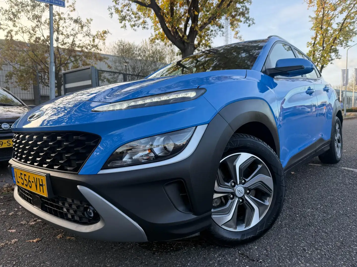 Hyundai KONA 1.6 GDI HEV HYBRID 2021 Comfort Smart 1-EIG ACC CA Bleu - 2