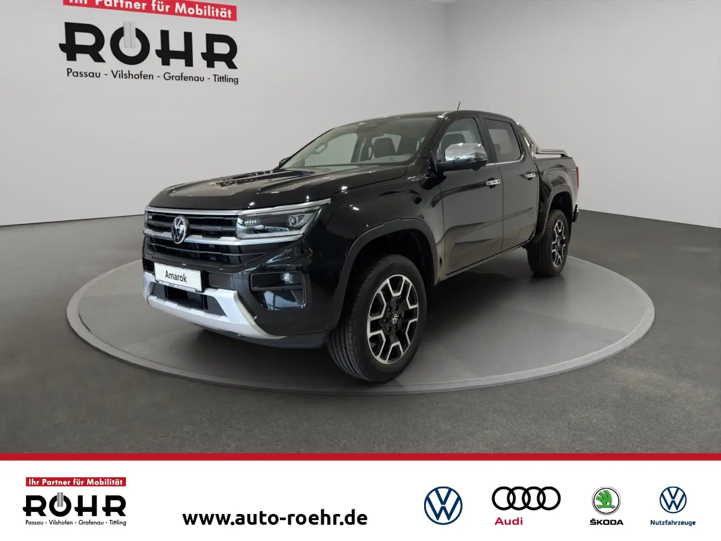 Volkswagen Amarok Style DC (AHK/Navi/LED) 3.0 TDI 10-Gang Automatik Schwarz - 1