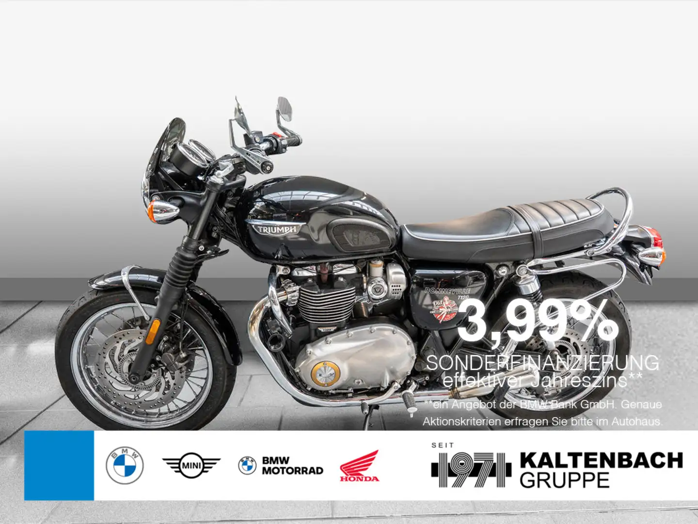 Triumph Bonneville T120 Black Czarny - 1