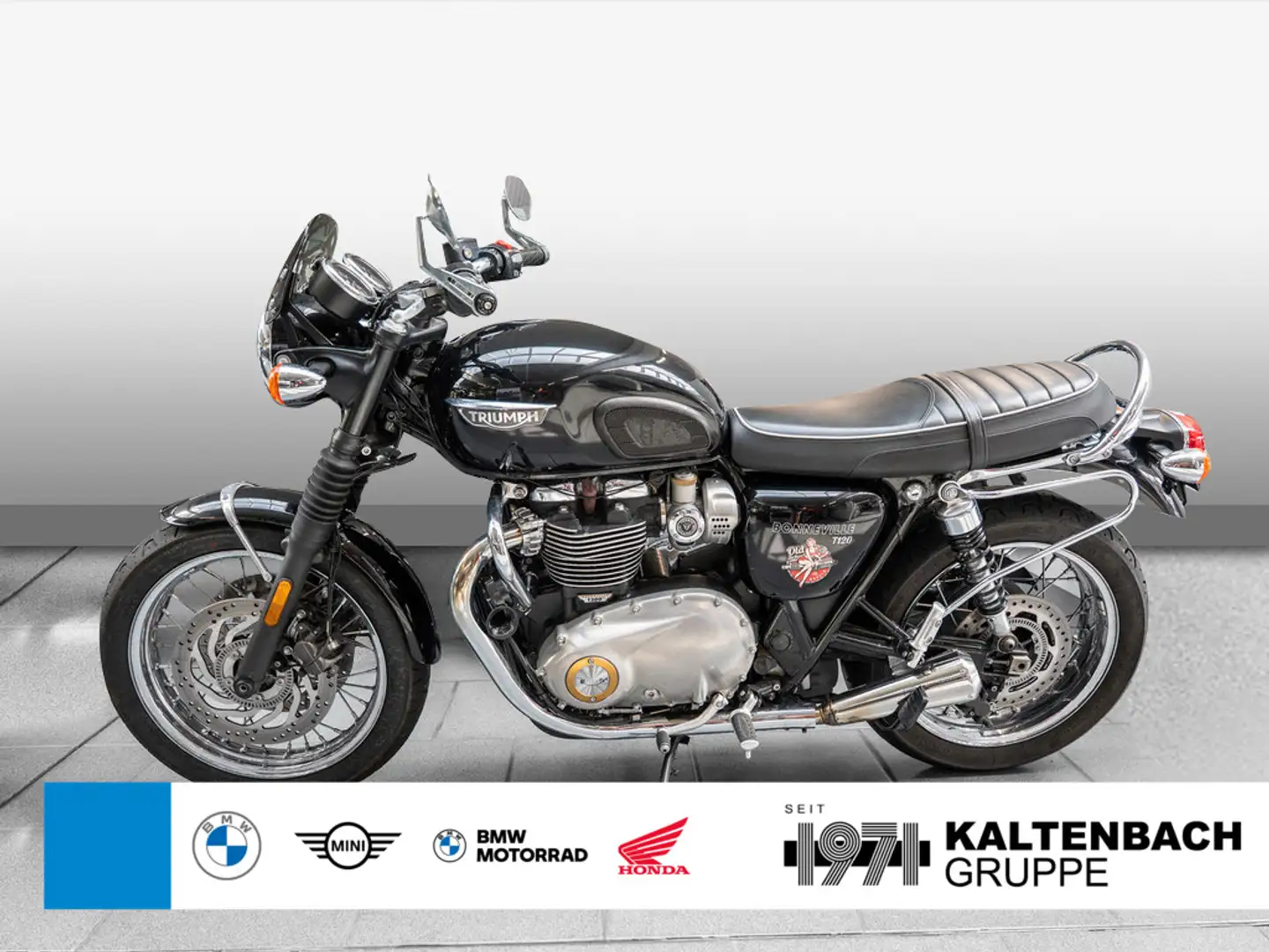 Triumph Bonneville T120 Black Negru - 1