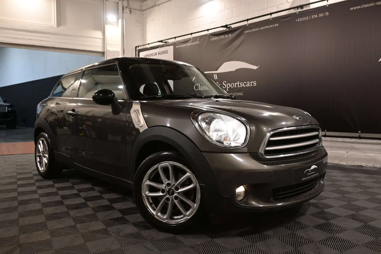 MINI Cooper D Paceman 1.6 D PACK SPORT / CUIR / GPS NAVI / BLUETOOTH Gris - 2
