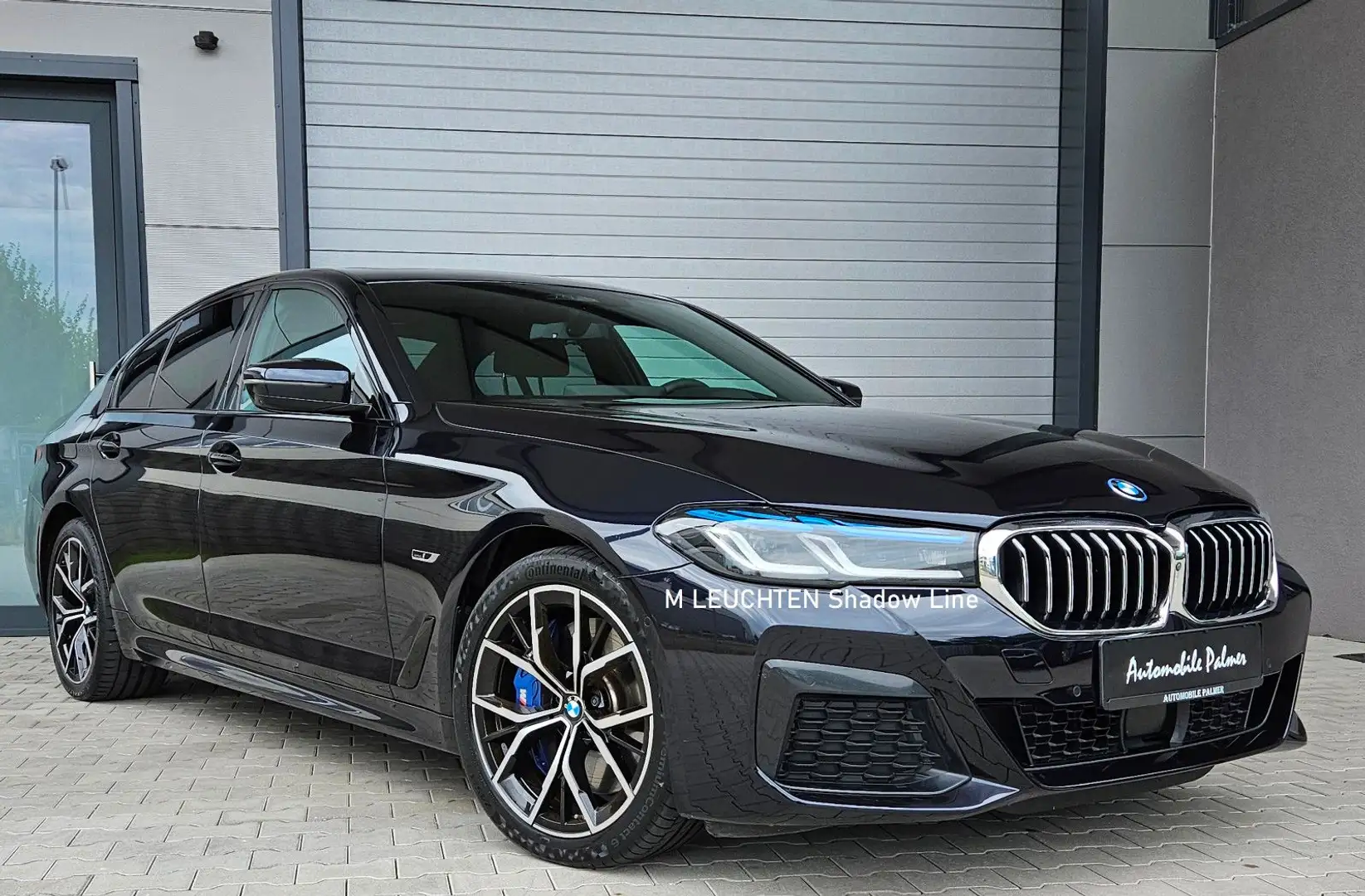 BMW 545 e xDrive M Sport Top Zustand 1Hand Fekete - 2