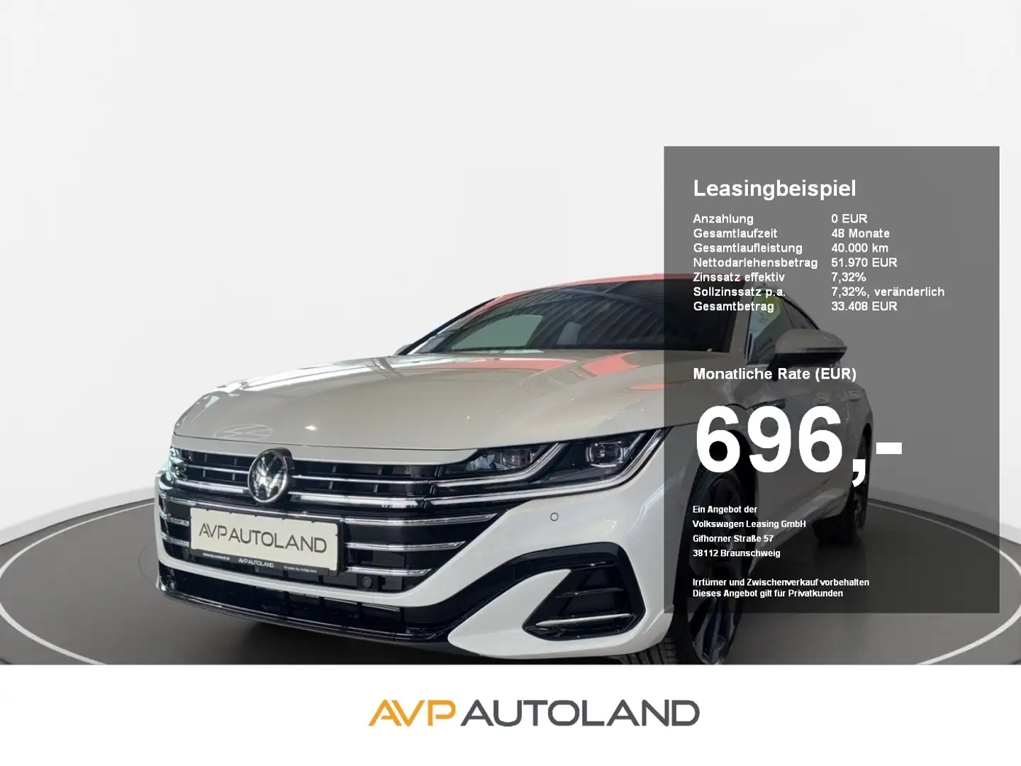 Volkswagen Arteon Shooting Brake 2.0 TDI DSG 4MOTION R-Line Weiß - 1
