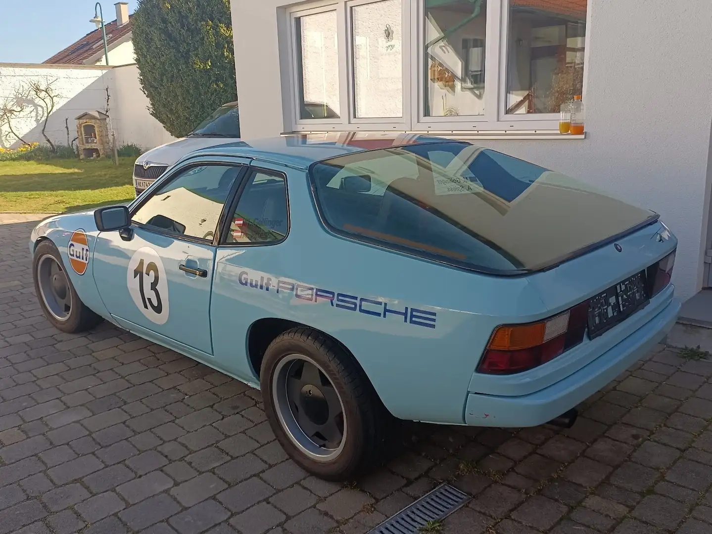 Porsche 924 924 mit Rallyevorbereitung Blau - 2