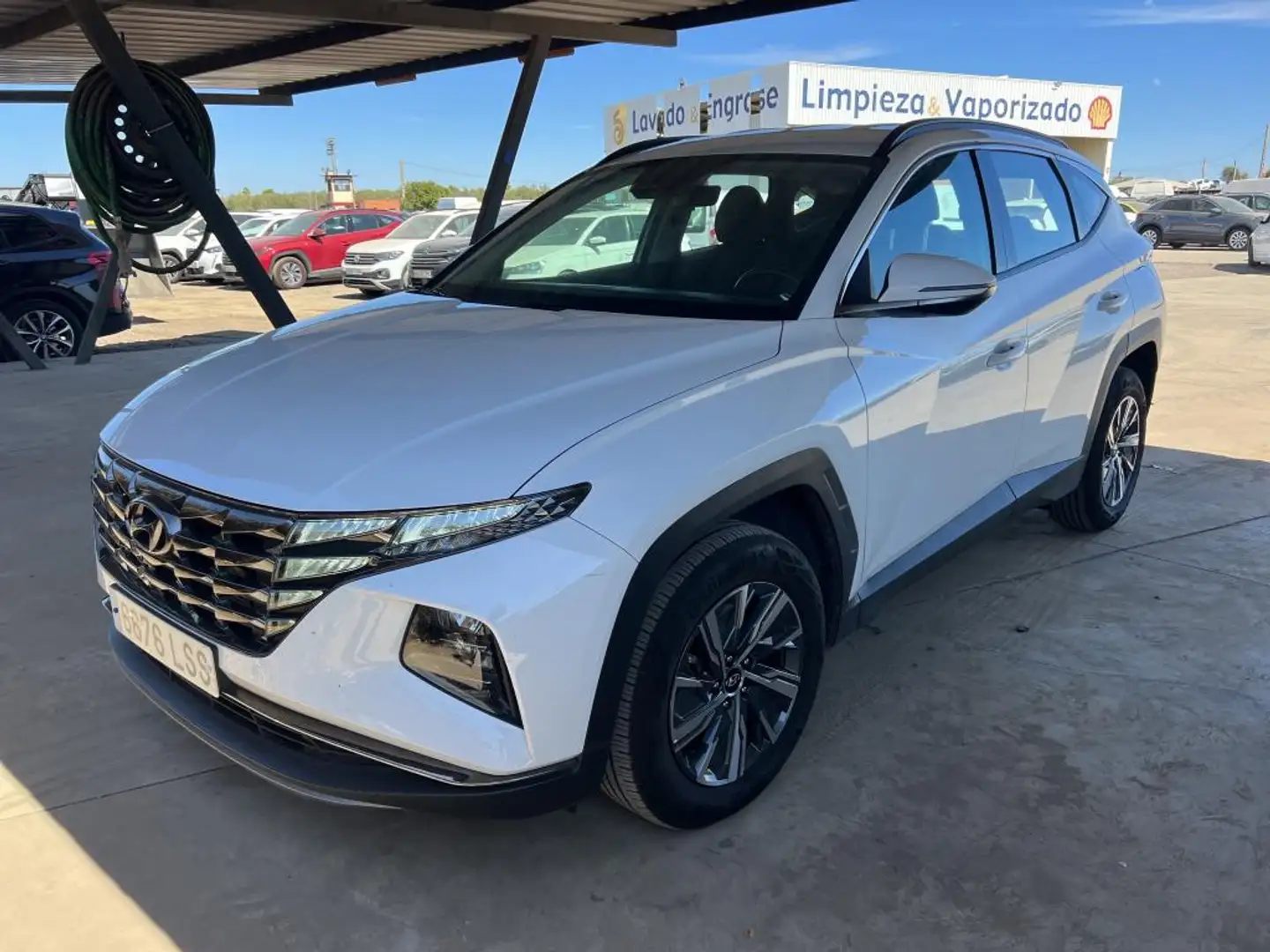 Hyundai TUCSON 1.6 TGDI HEV Maxx Safe AT Blanc - 1