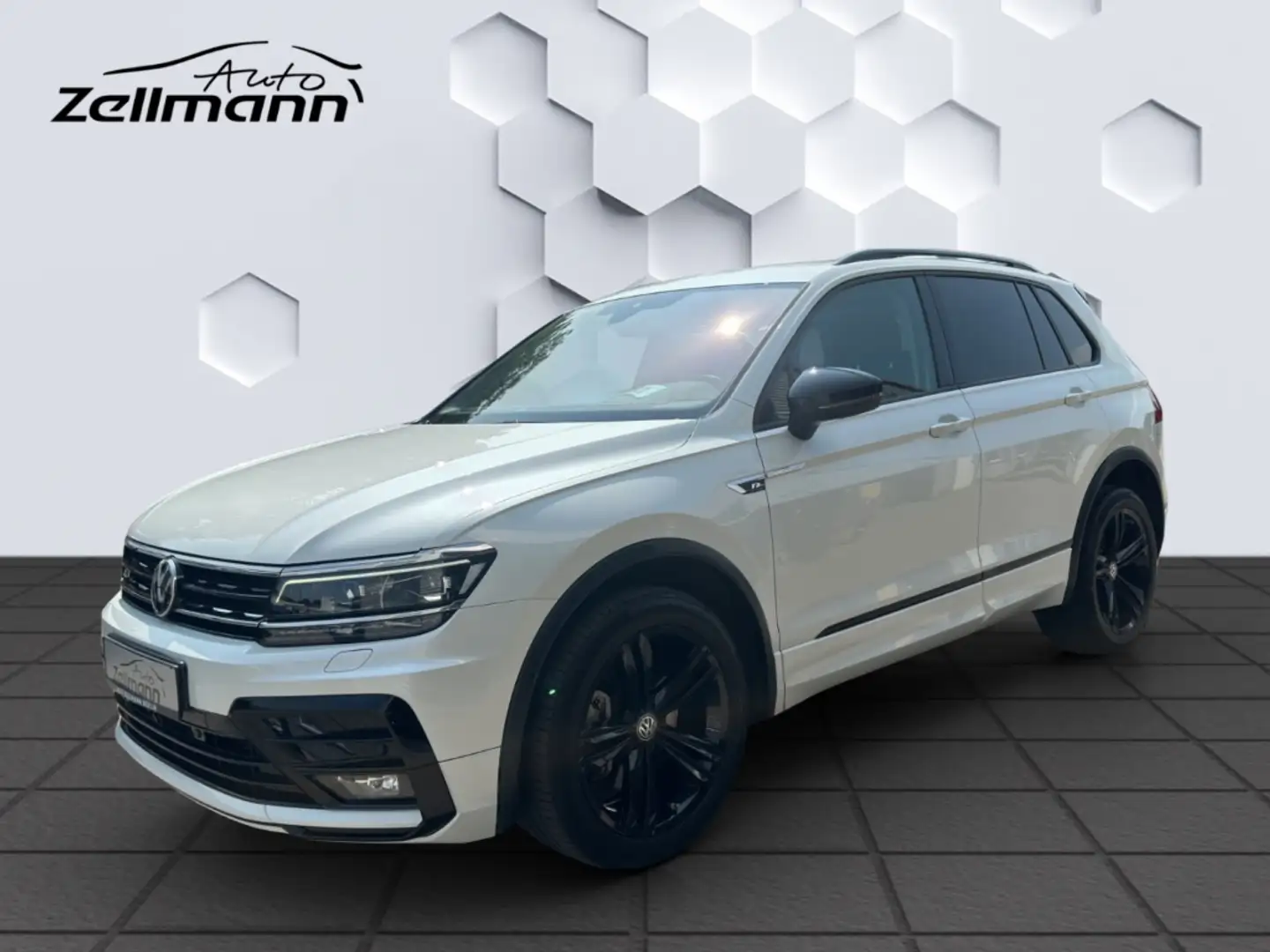 Volkswagen Tiguan Highline 2.0TDI 4Motion AHZV Standheizung R-Line L Blanc - 1