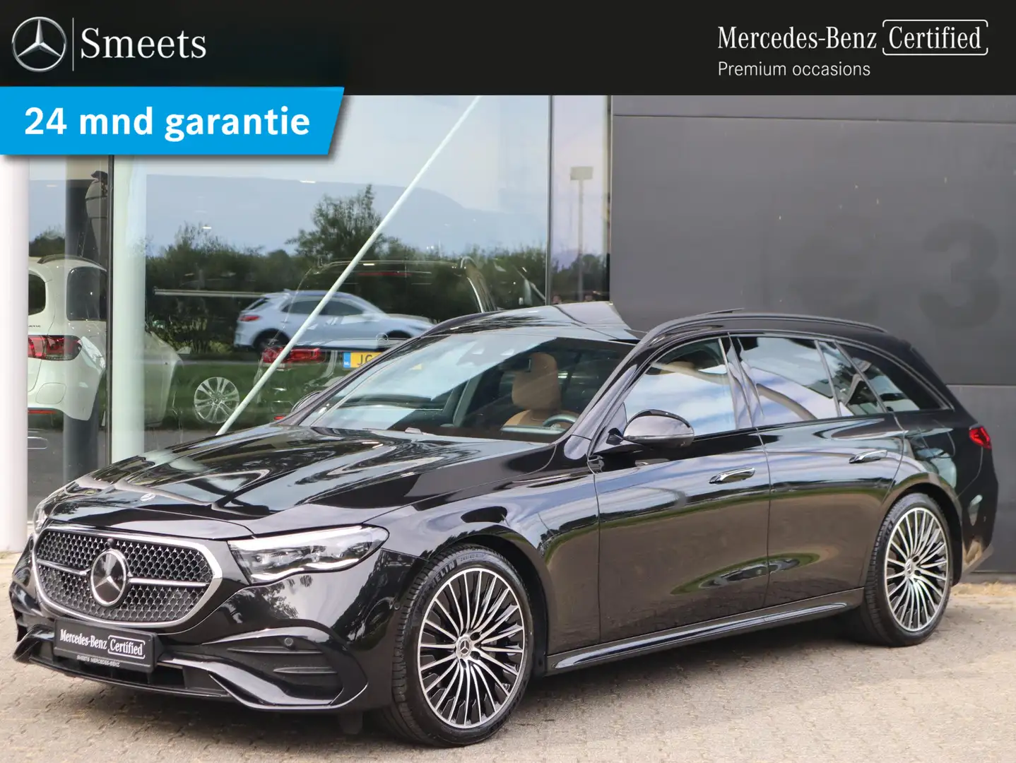 Mercedes-Benz E 300 Estate e AMG Line Zwart - 1