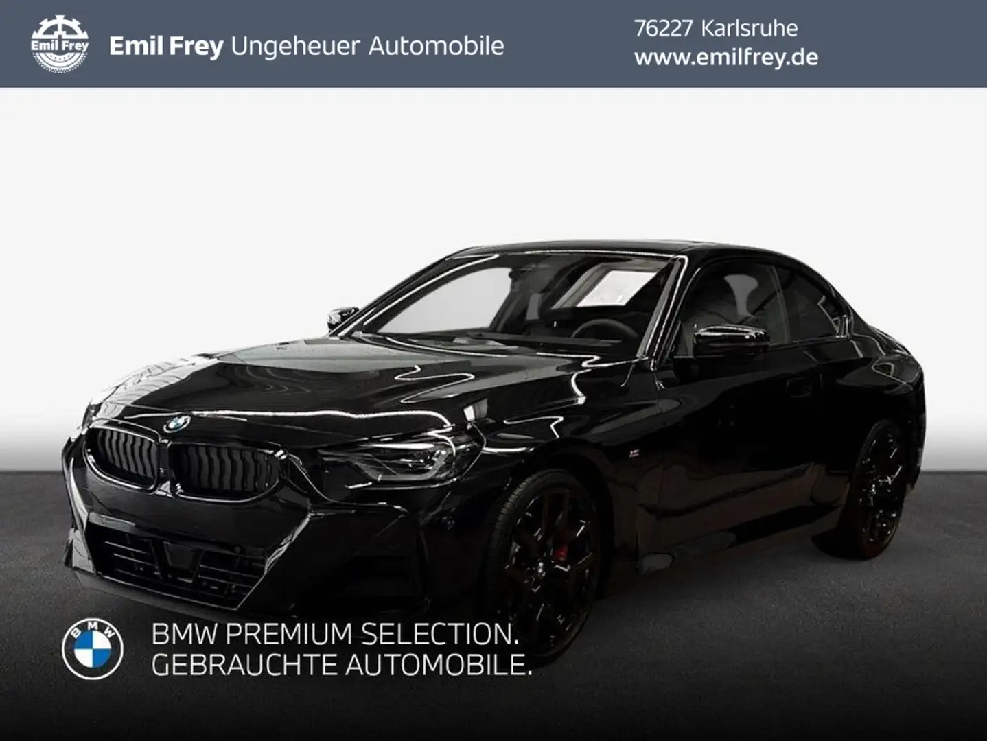 BMW 230 i Coupe M Sportpaket HK HiFi DAB LED GSD RFK Schwarz - 1