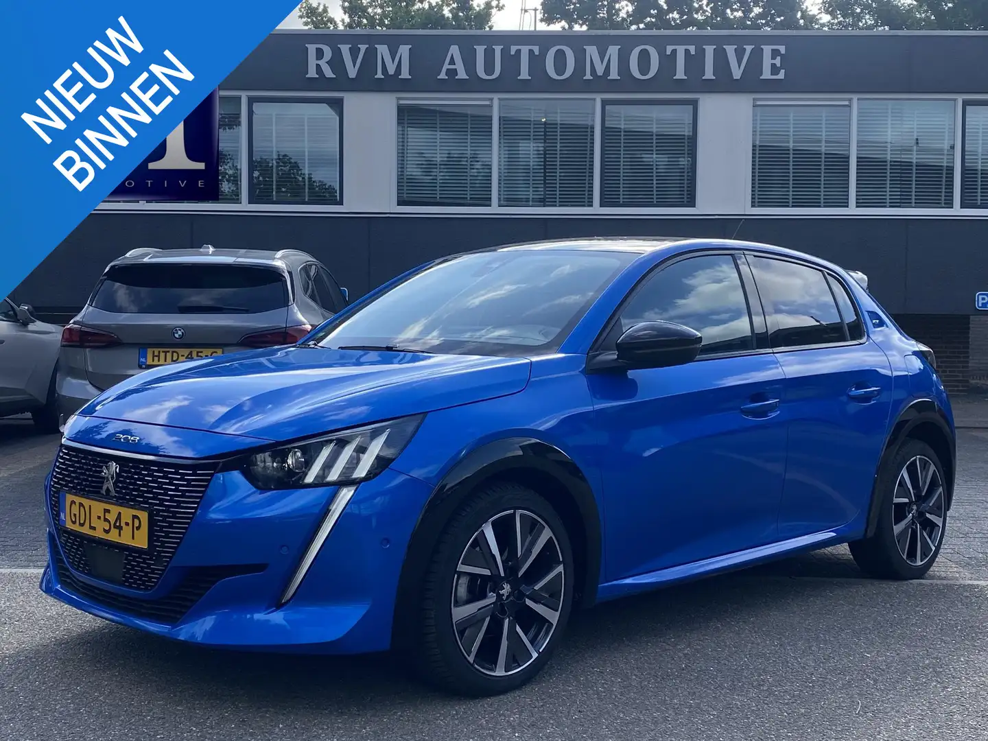 Peugeot 208 1.2 PureTech GT-Line RIJKLAARPRIJS INCL. 12MND BOV Blauw - 1