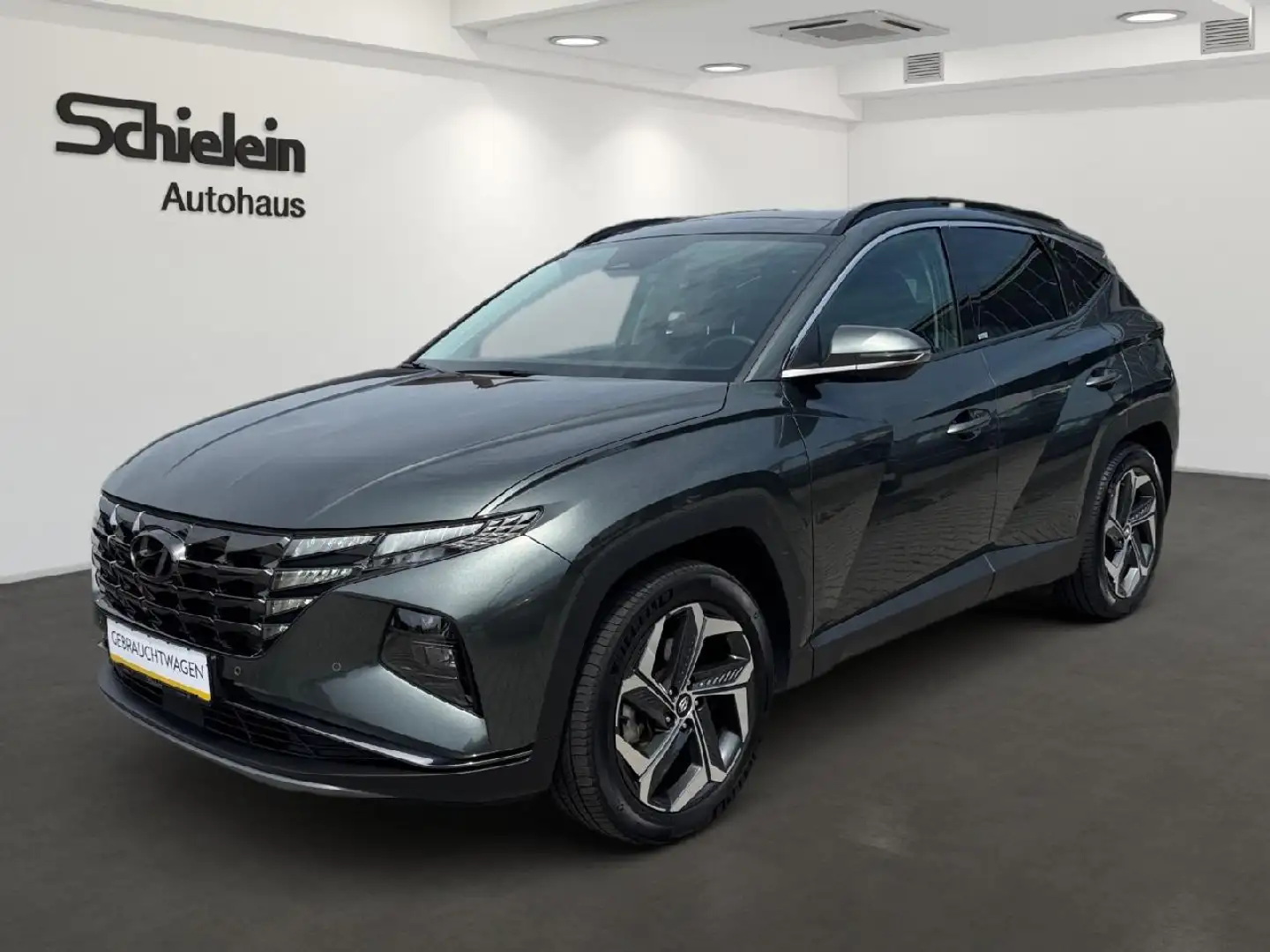 Hyundai TUCSON 1.6 T-GDI PHEV 4WD 265PS Trend *AHK*NAVI* Gris - 1