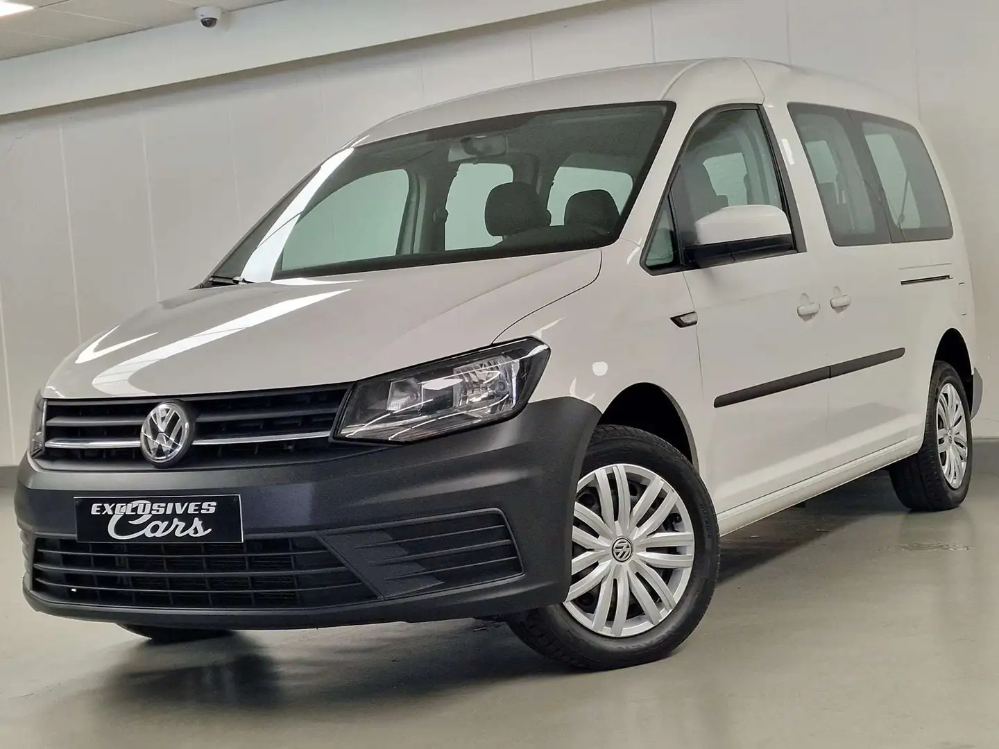 Volkswagen Caddy 2.0 TDI 102 CV MAXI FAMILY 7 PLACES GPS CLIM Blanc - 1