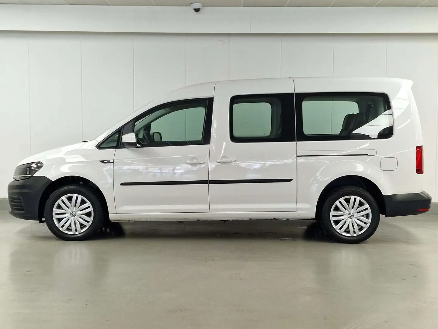 Volkswagen Caddy 2.0 TDI 102 CV MAXI FAMILY 7 PLACES GPS CLIM Blanc - 2