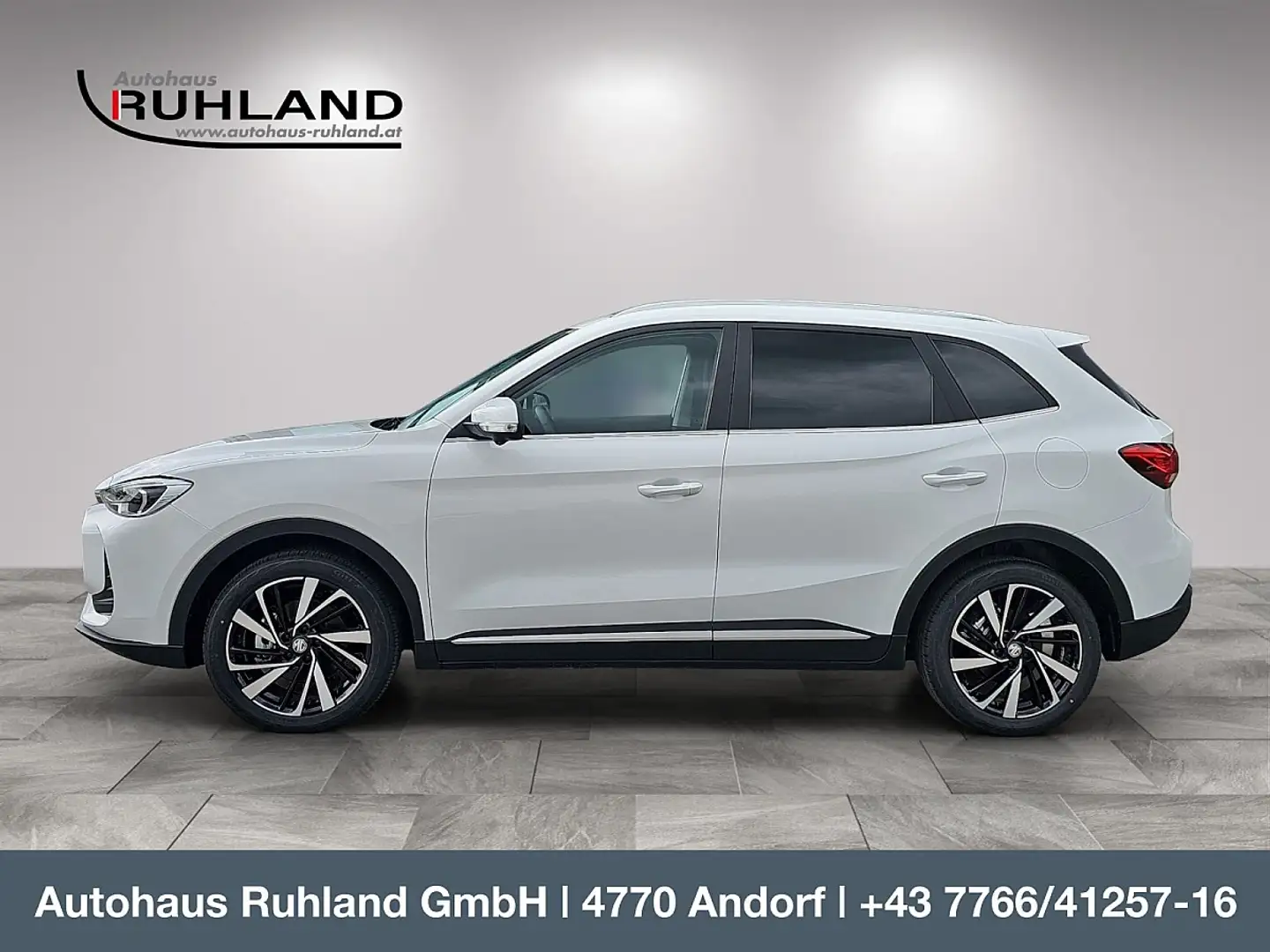 MG ZS 1.5 Hybrid+ Luxury *Winterkompletträder KOSTENLOS* Weiß - 2