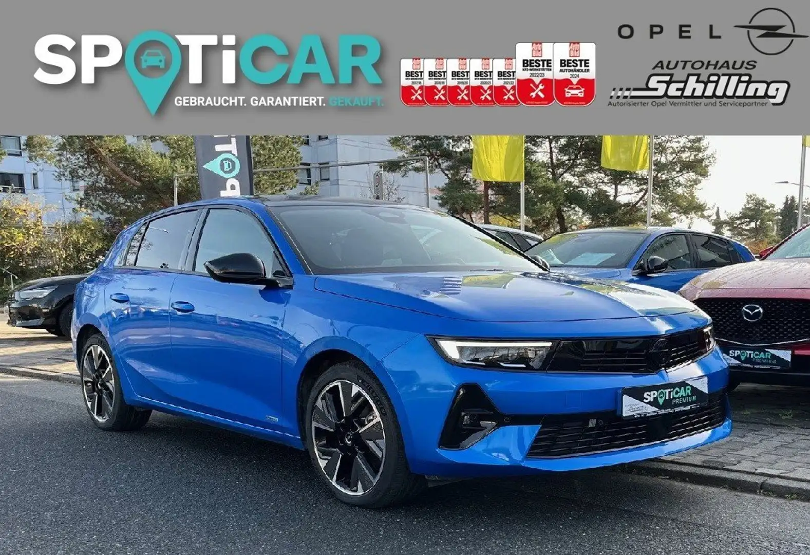 Opel Astra Astra Electric GS HeadUp Display 360° Rkam Blau - 1