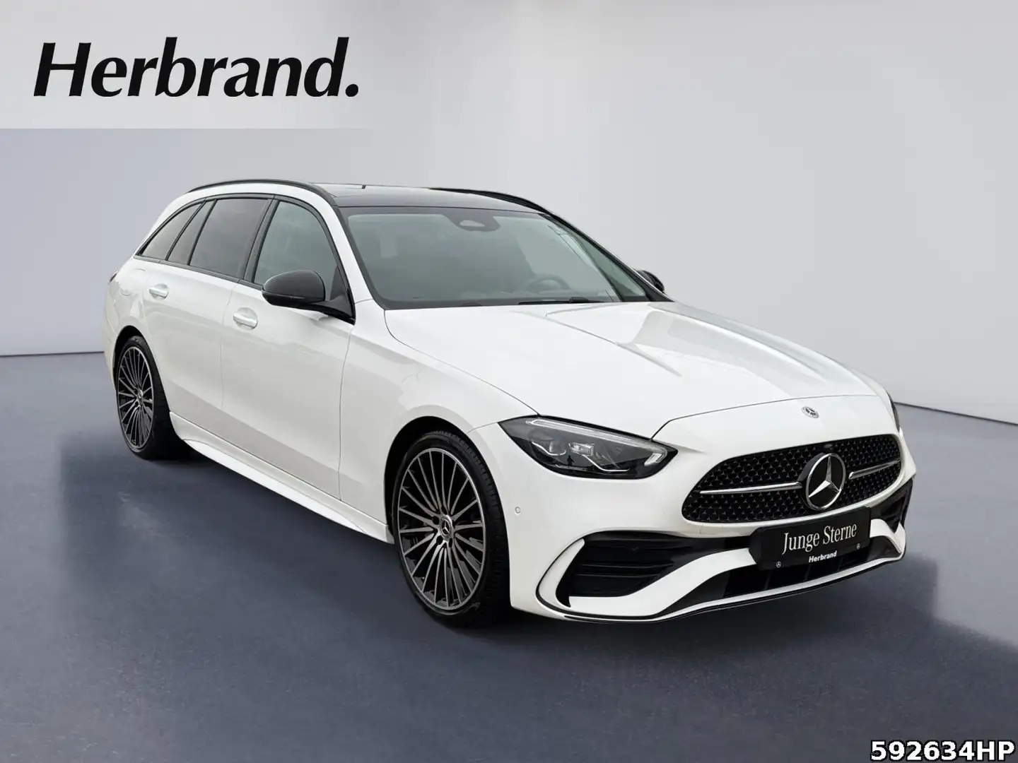 Mercedes-Benz C 180 T AMG  Night Pano AHK LED Memory 360° Weiß - 2