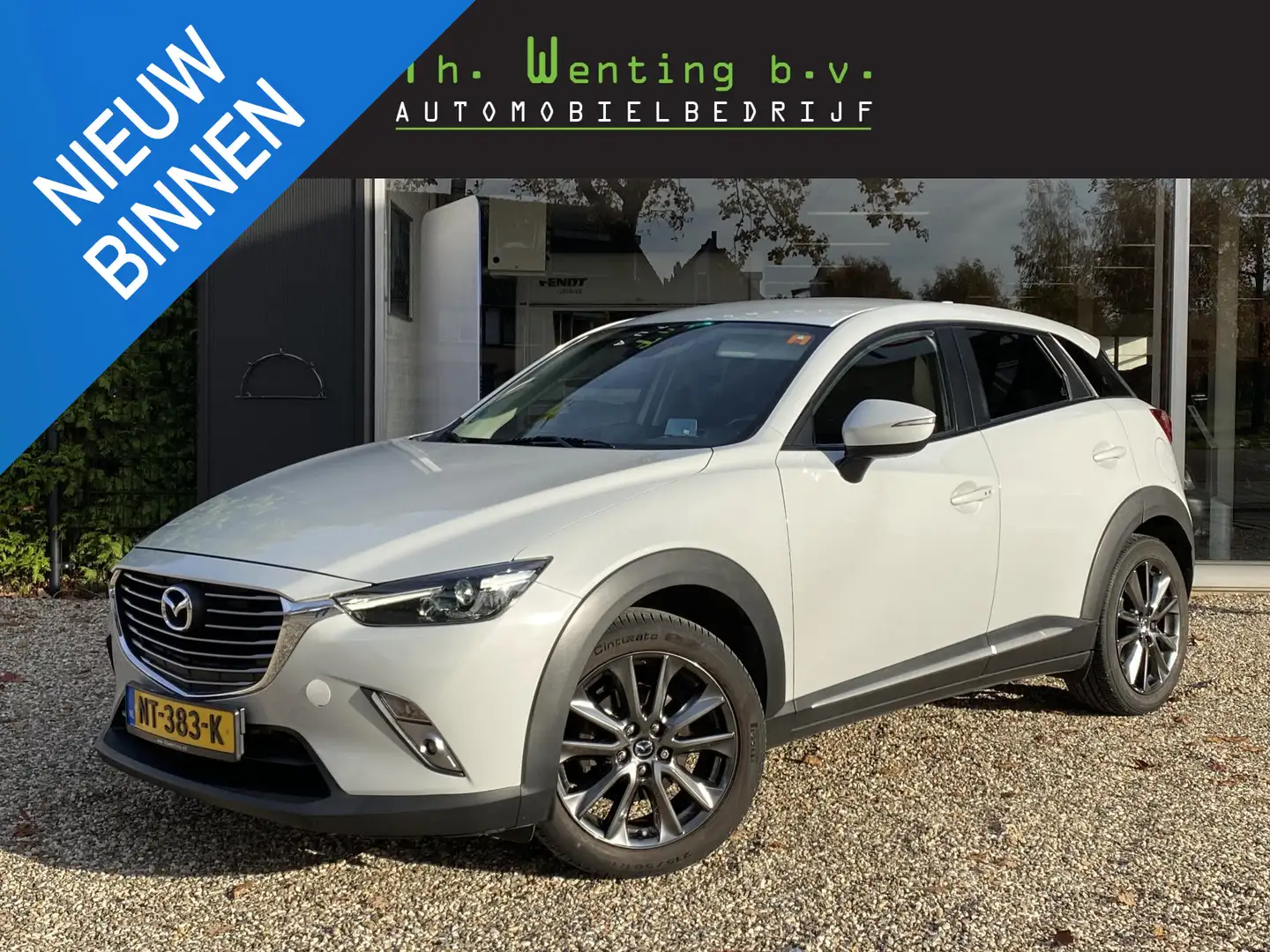 Mazda CX-3 2.0 SkyActiv-G 120 GT-Luxury | Lederen Bekleding D Wit - 1