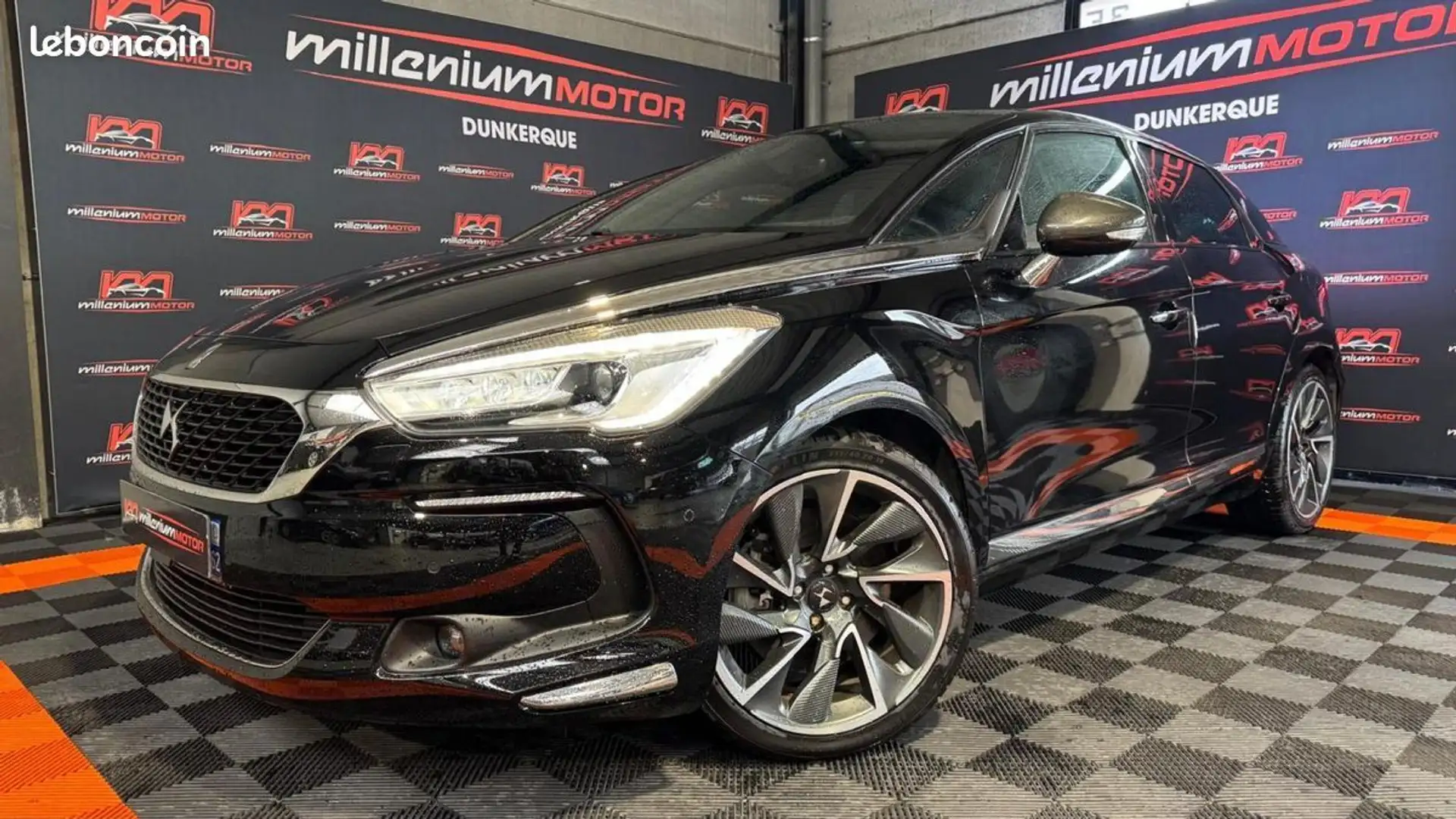 DS Automobiles DS 5 sport chic hybride 2.0 hdi 160 cv etg6 4 roues motrices garantie 6 mois Gris - 1
