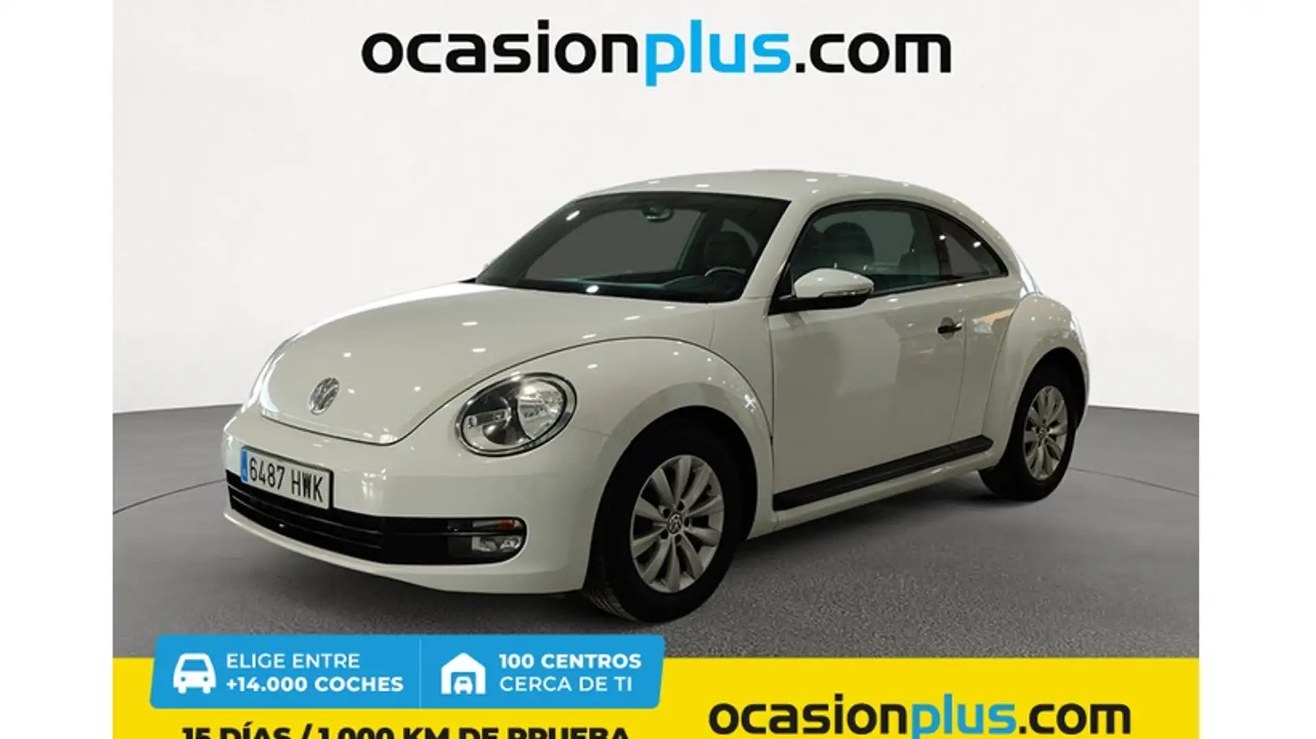 Volkswagen Beetle 1.6TDI Beetlemanía 105 Blanco - 1
