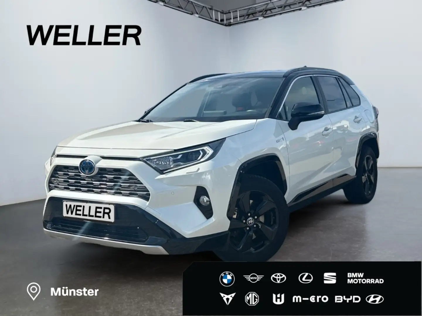 Toyota RAV 4 2.5 Hybrid Style Selection 4x2 *360*JBL* Blanc - 1