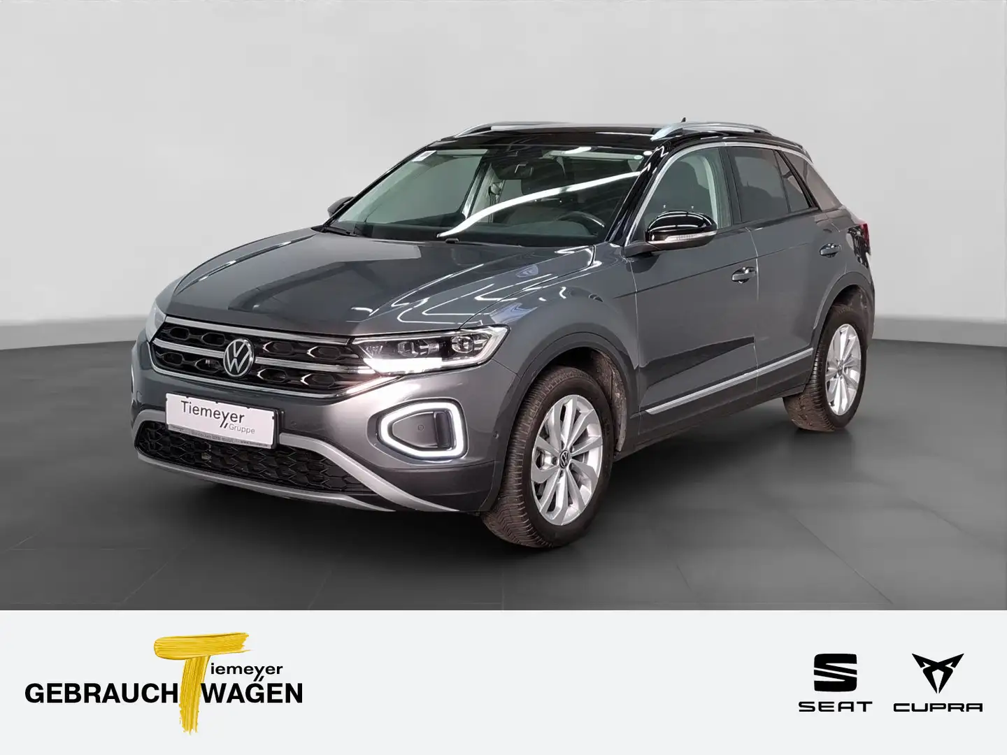Volkswagen T-Roc 1.0 TSI STYLE NAVI LED+ SITZH VIRTUAL Grau - 1